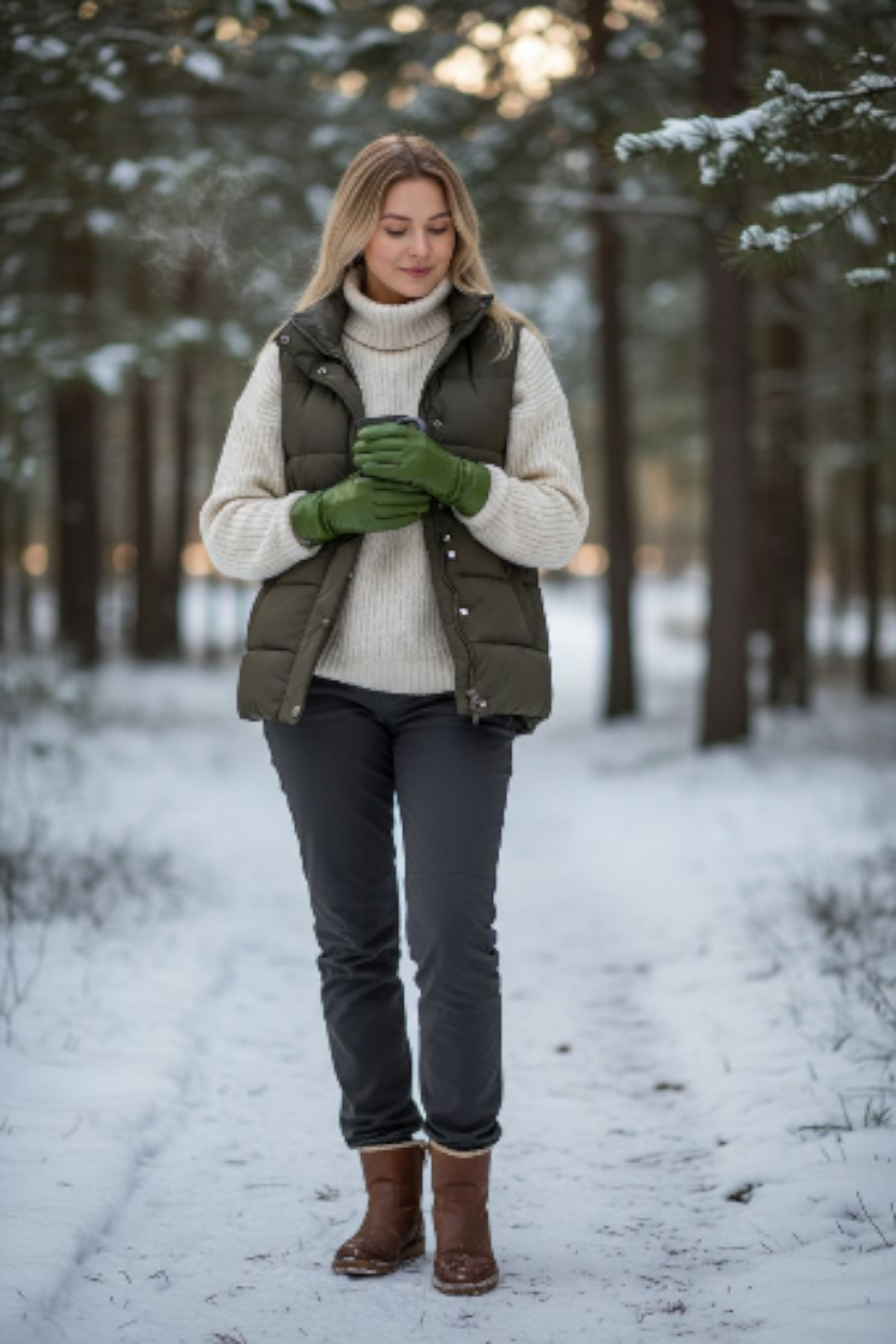 New Womens Super Soft Premium Real Leather Classic Gloves Fully Lined One Piece