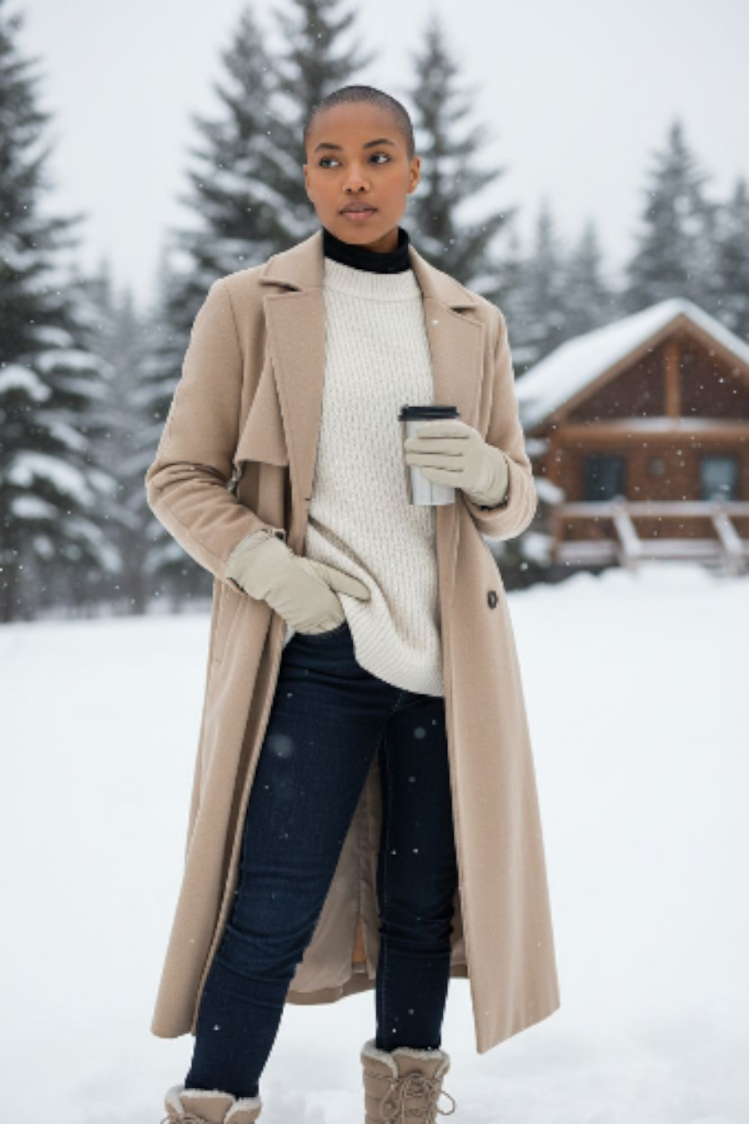 New Womens Super Soft Premium Real Leather Classic Gloves Fully Lined One Piece