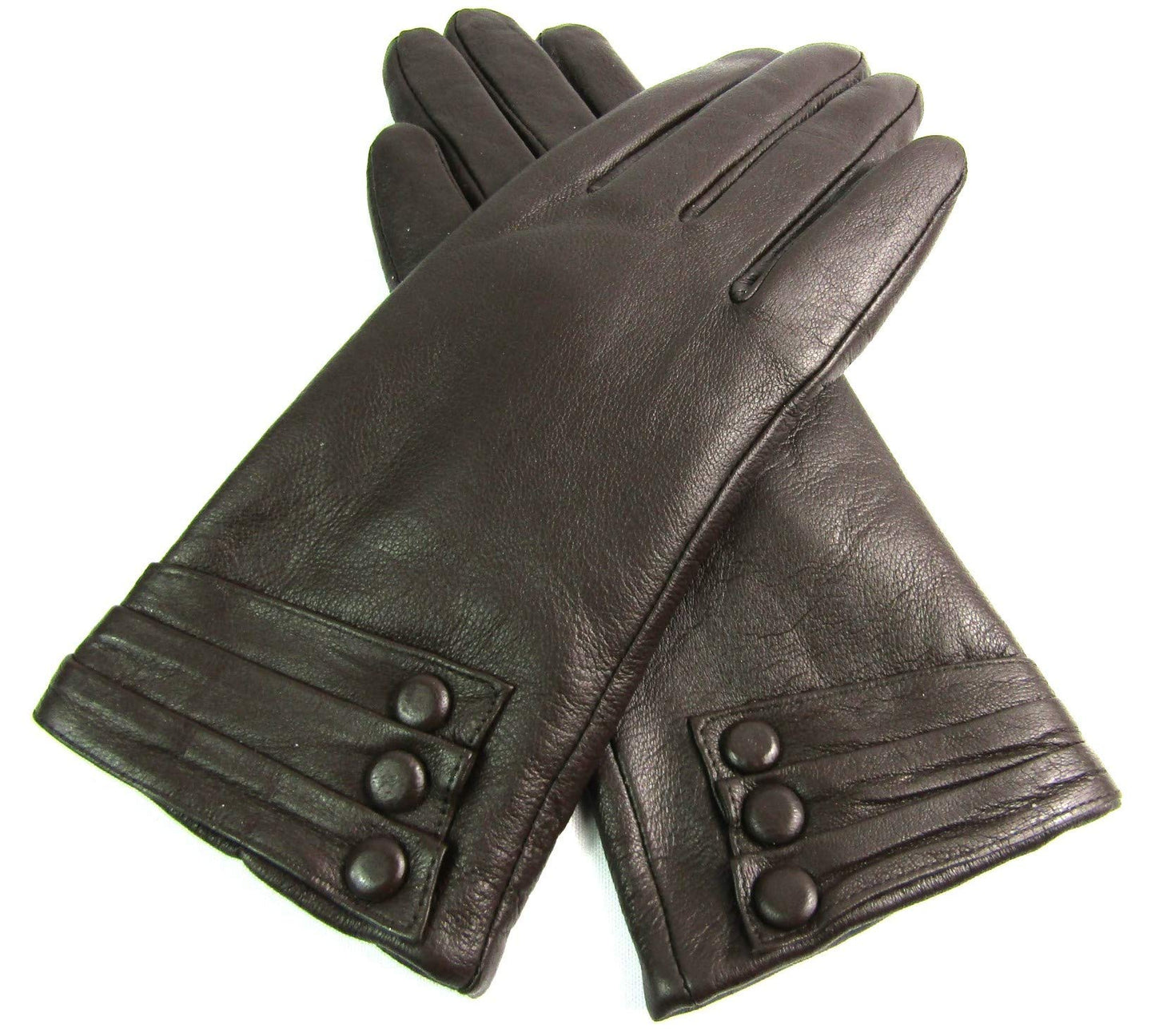 Womens Premium Genuine Leather Winter Gloves