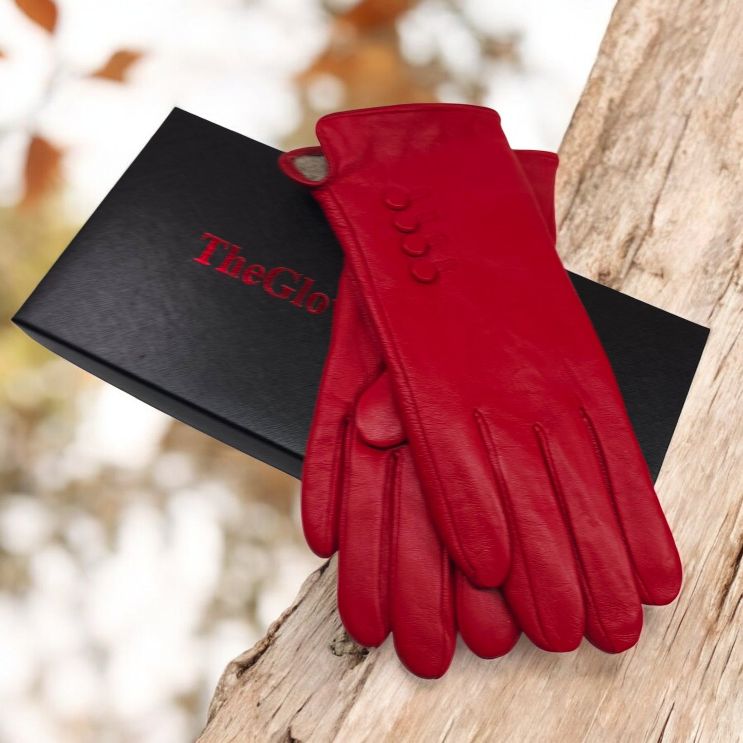 Womens Ladies Super Soft Premium Quality Real Leather Gloves Winter Cashmere Lined One Piece