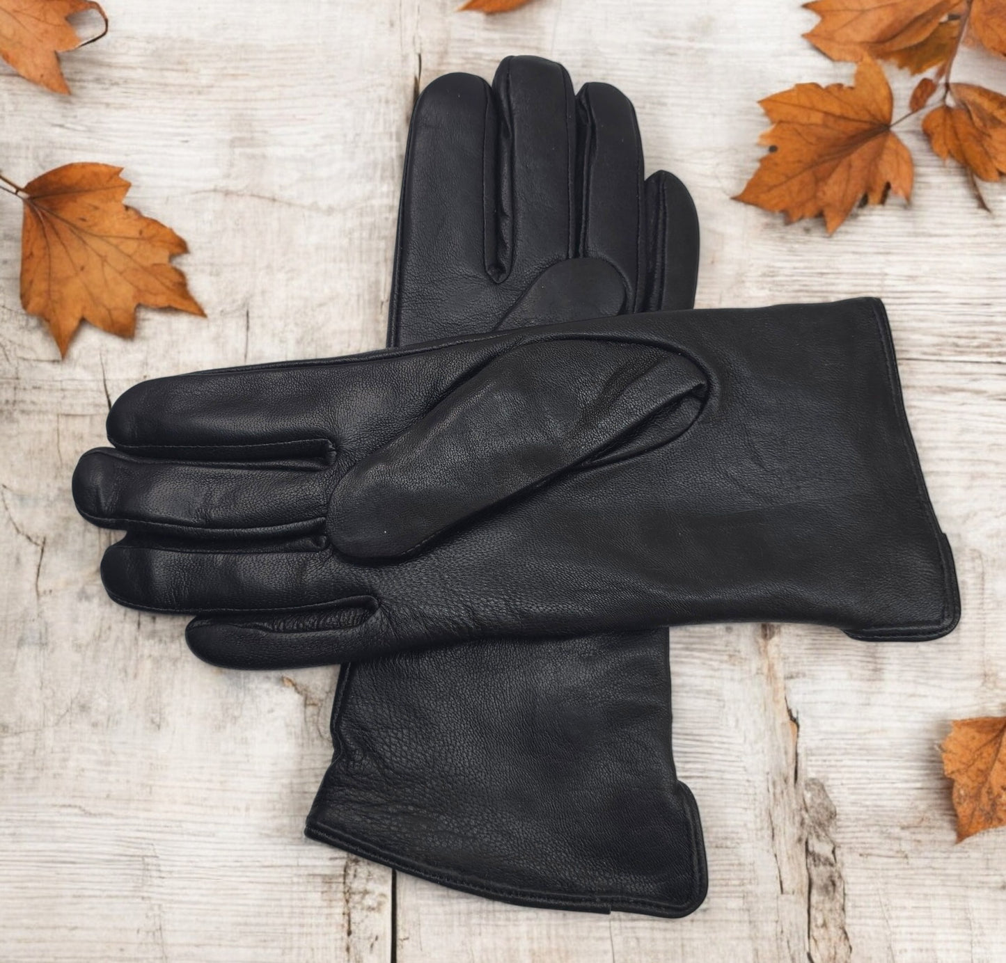 TheGloveHut Womens New Genuine Leather Cashmere Lined Winter Gloves Gift Boxed