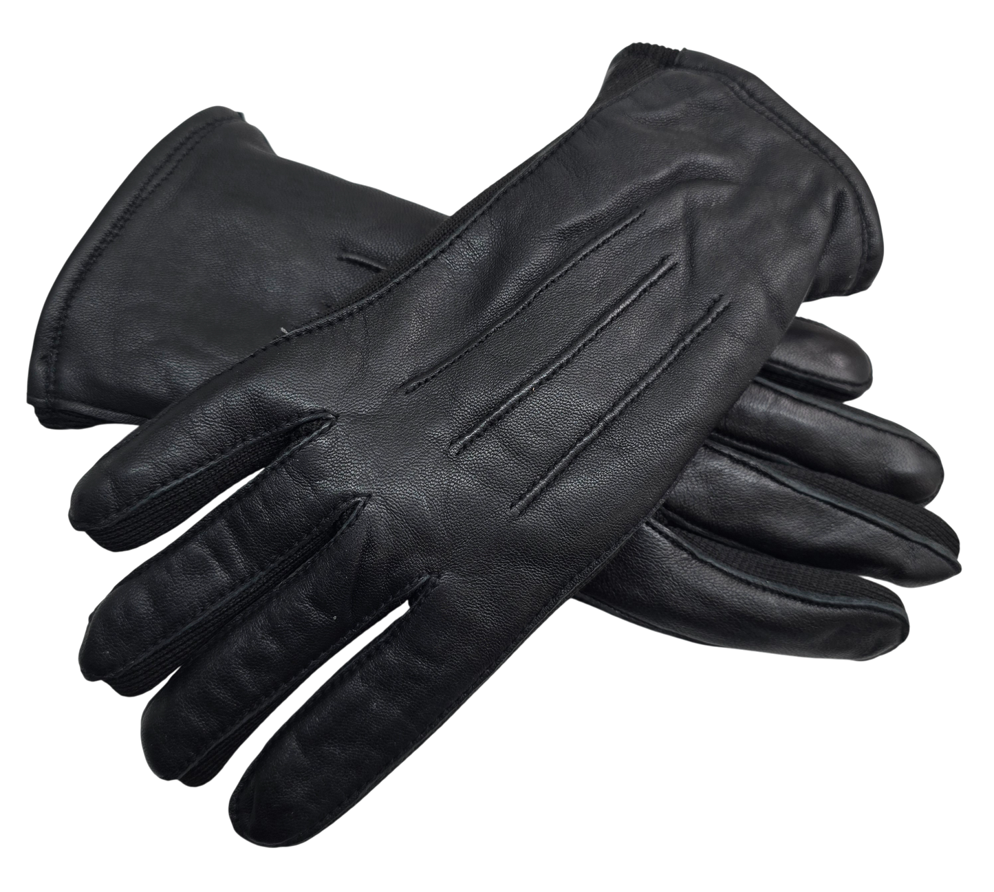 Womens Premium High Quality Real Soft Leather Gloves Fleece Fully Lined Driving