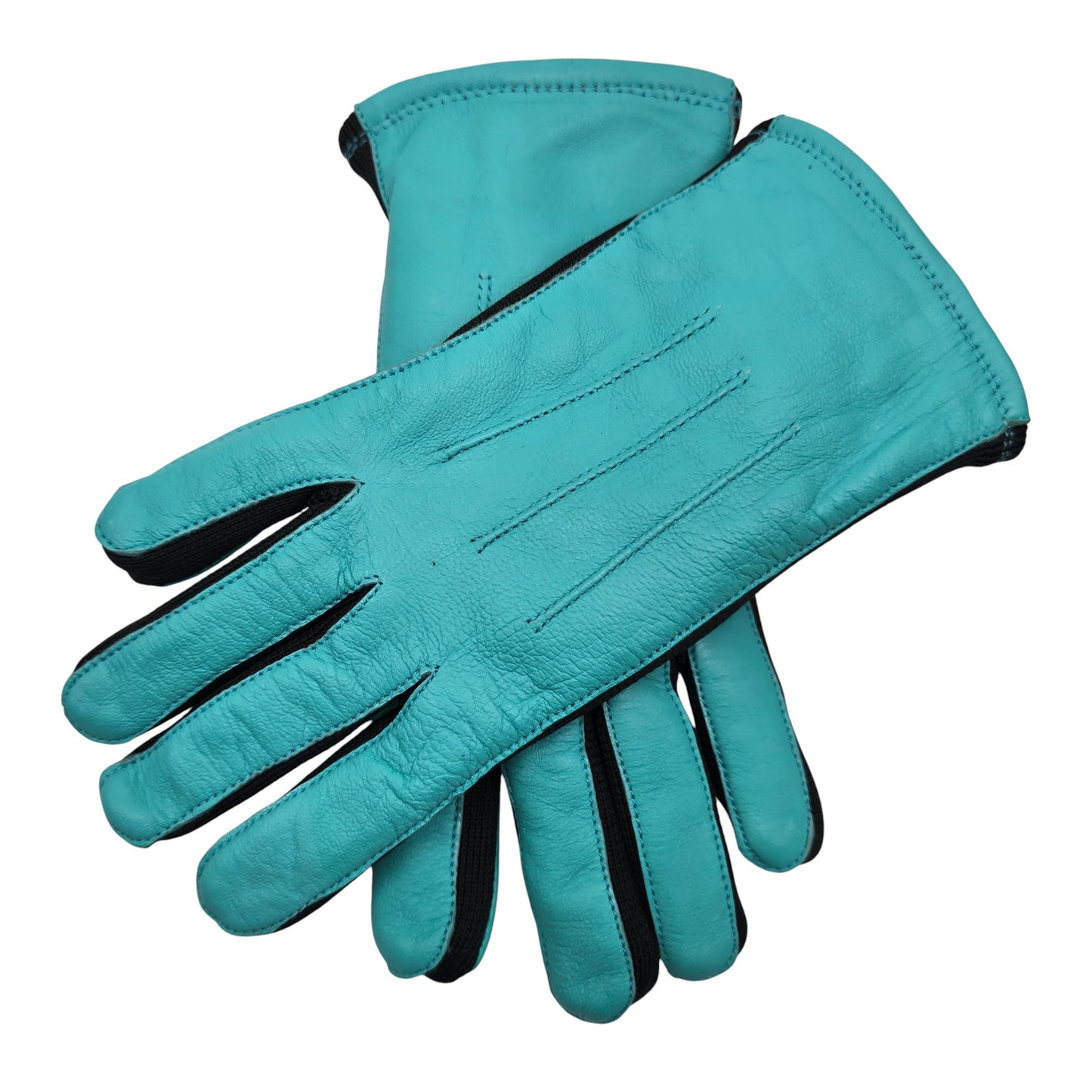 New Womens Premium High Quality Genuine Soft Leather Gloves Fleece Lined Driving