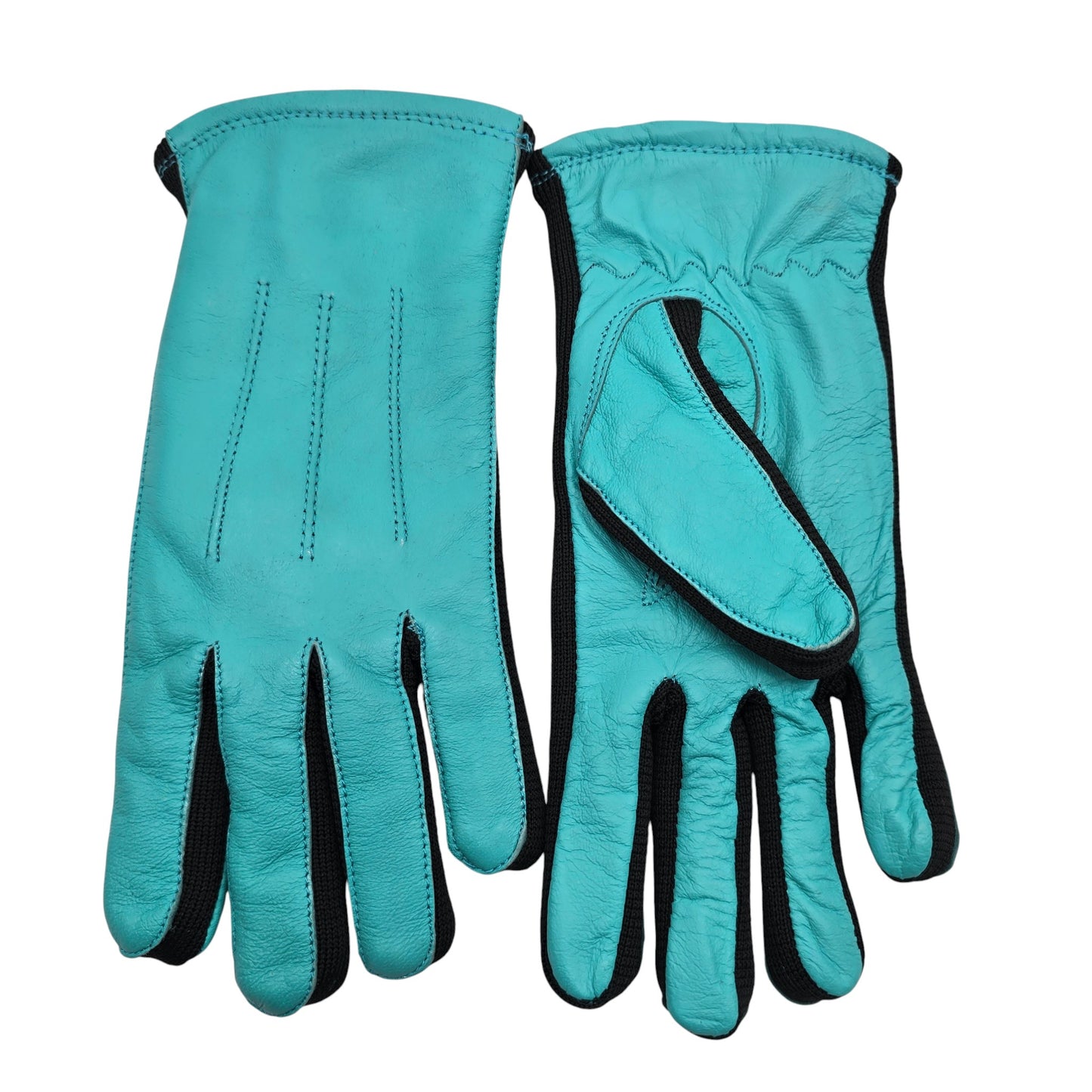 New Womens Premium High Quality Genuine Soft Leather Gloves Fleece Lined Driving