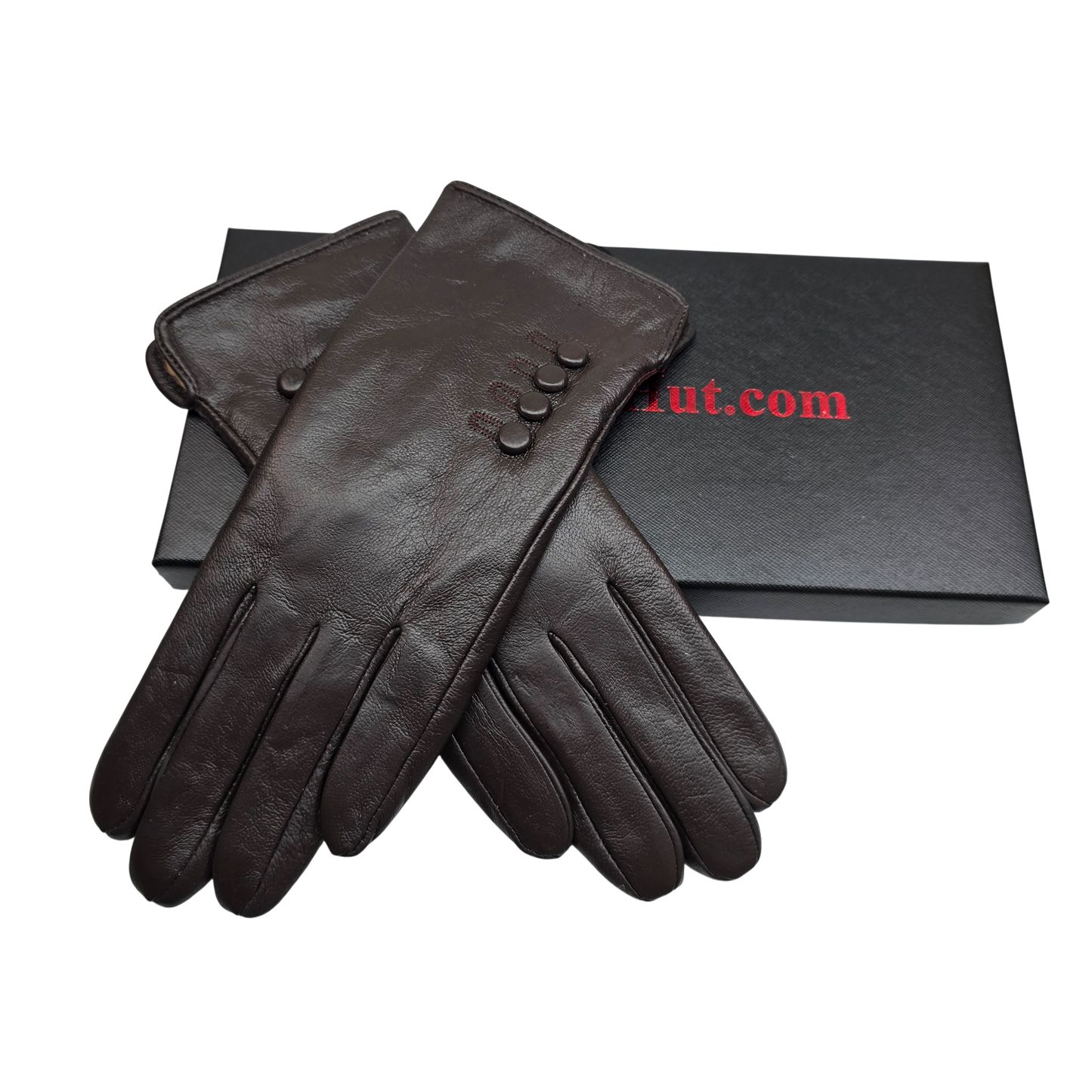 Womens Premium Quality Genuine Soft Leather Gloves Fully Lined Warm Winter Warm Gift Boxed