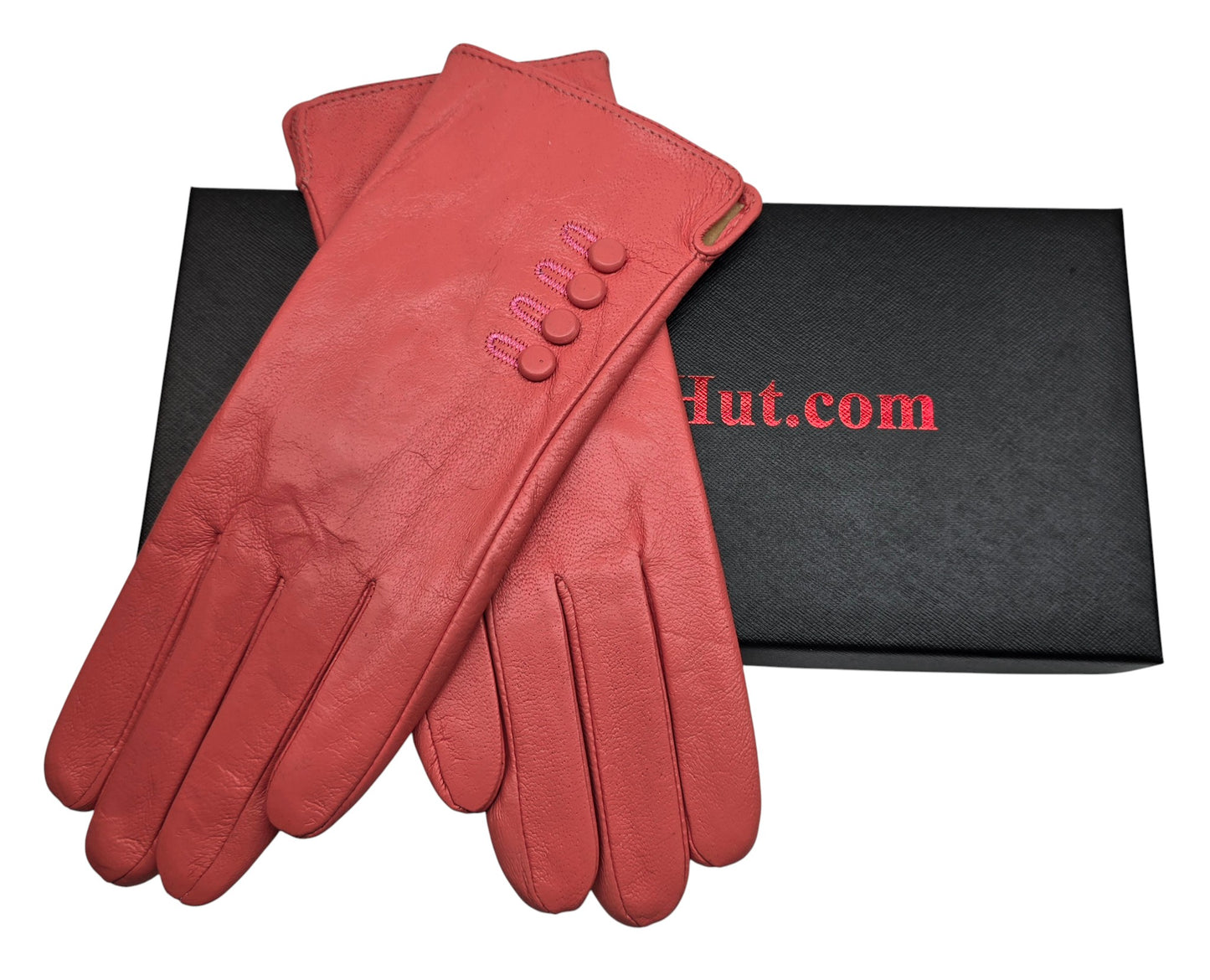 Womens Premium Quality Genuine Soft Leather Gloves Fully Lined Warm Winter Warm Gift Boxed