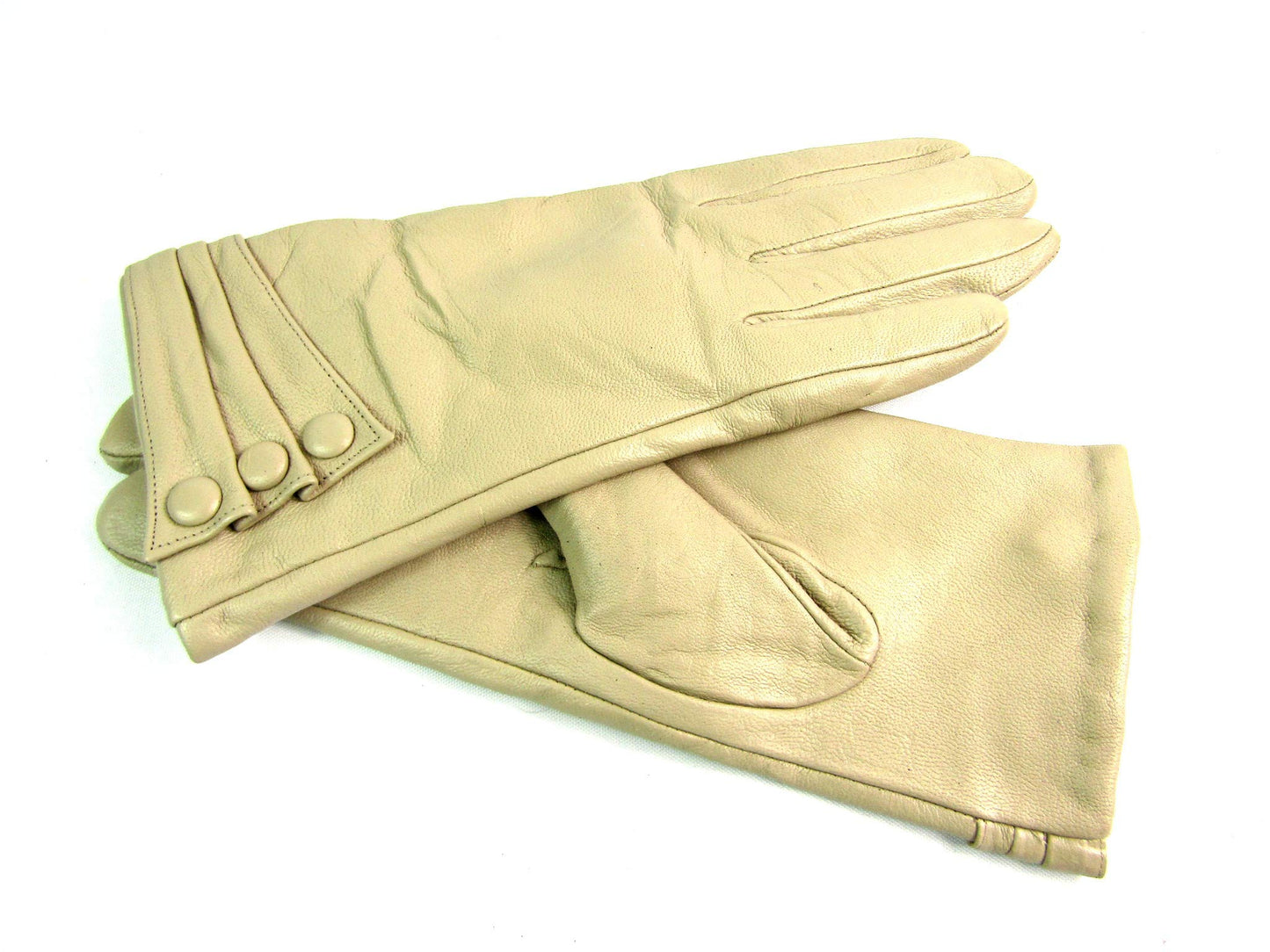 Womens Premium Genuine Leather Winter Gloves