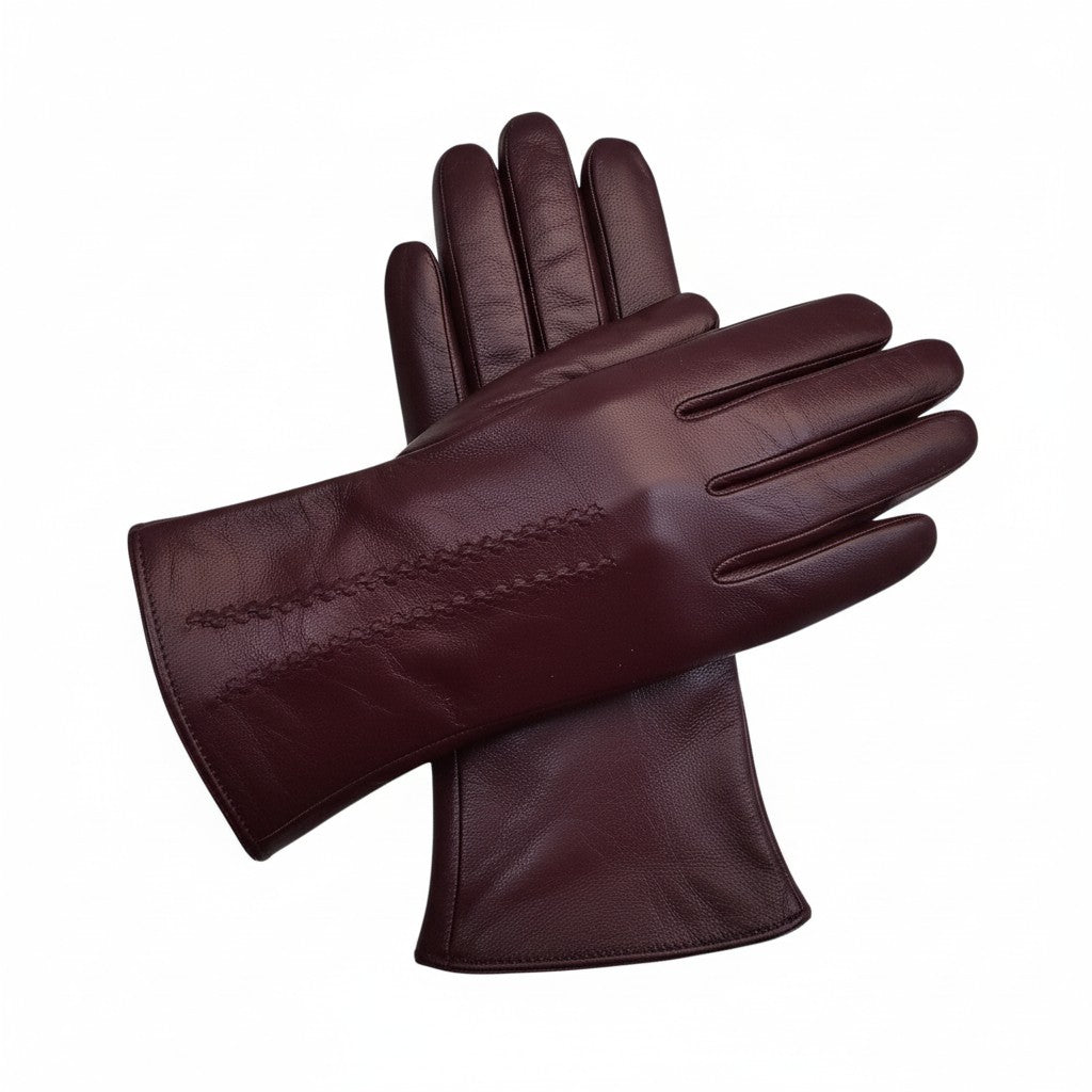 Womens Premium Quality Real Soft Leather Gloves Lined Winter Warm Gift Boxed