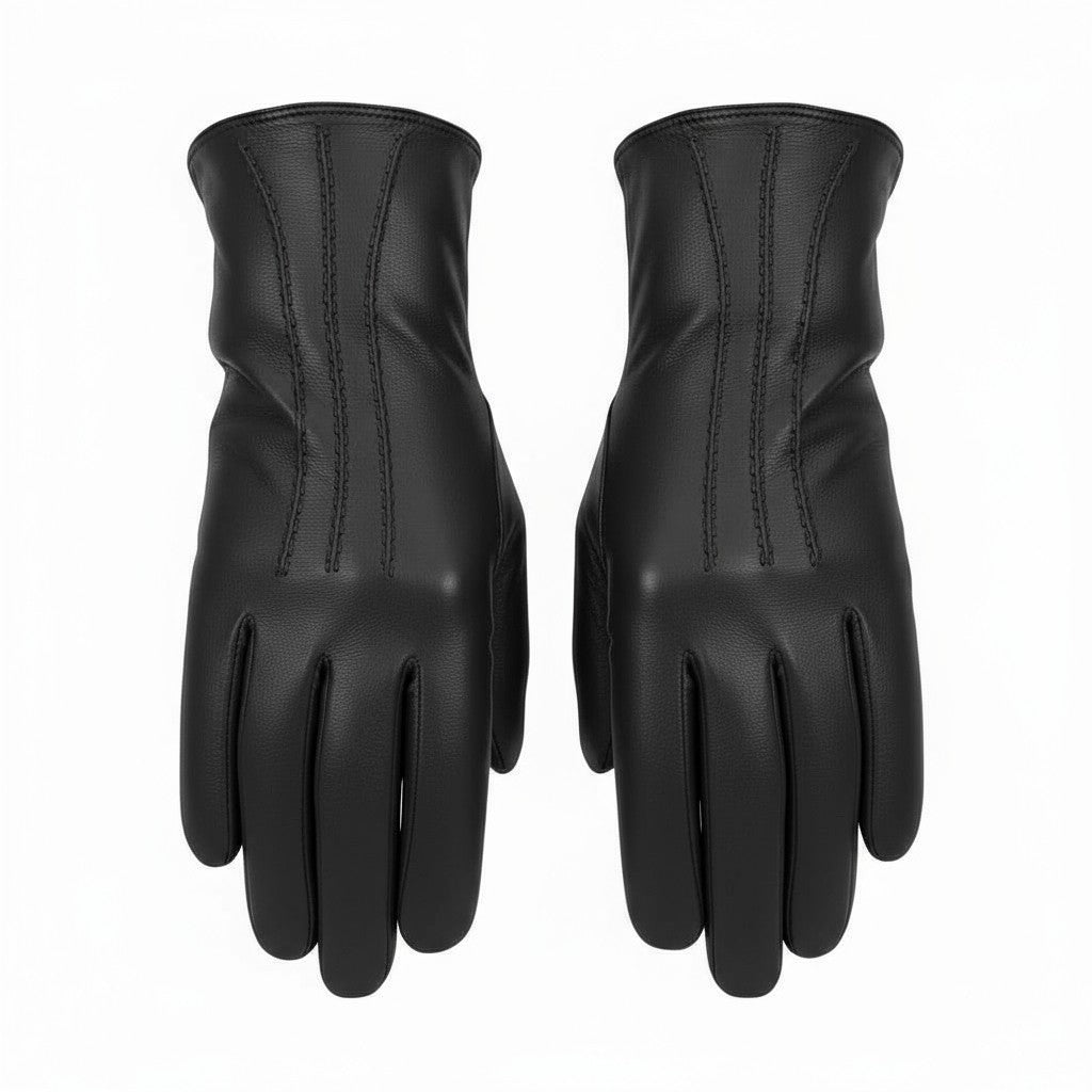 Womens Premium Quality Real Soft Leather Gloves Lined Winter Warm Gift Boxed