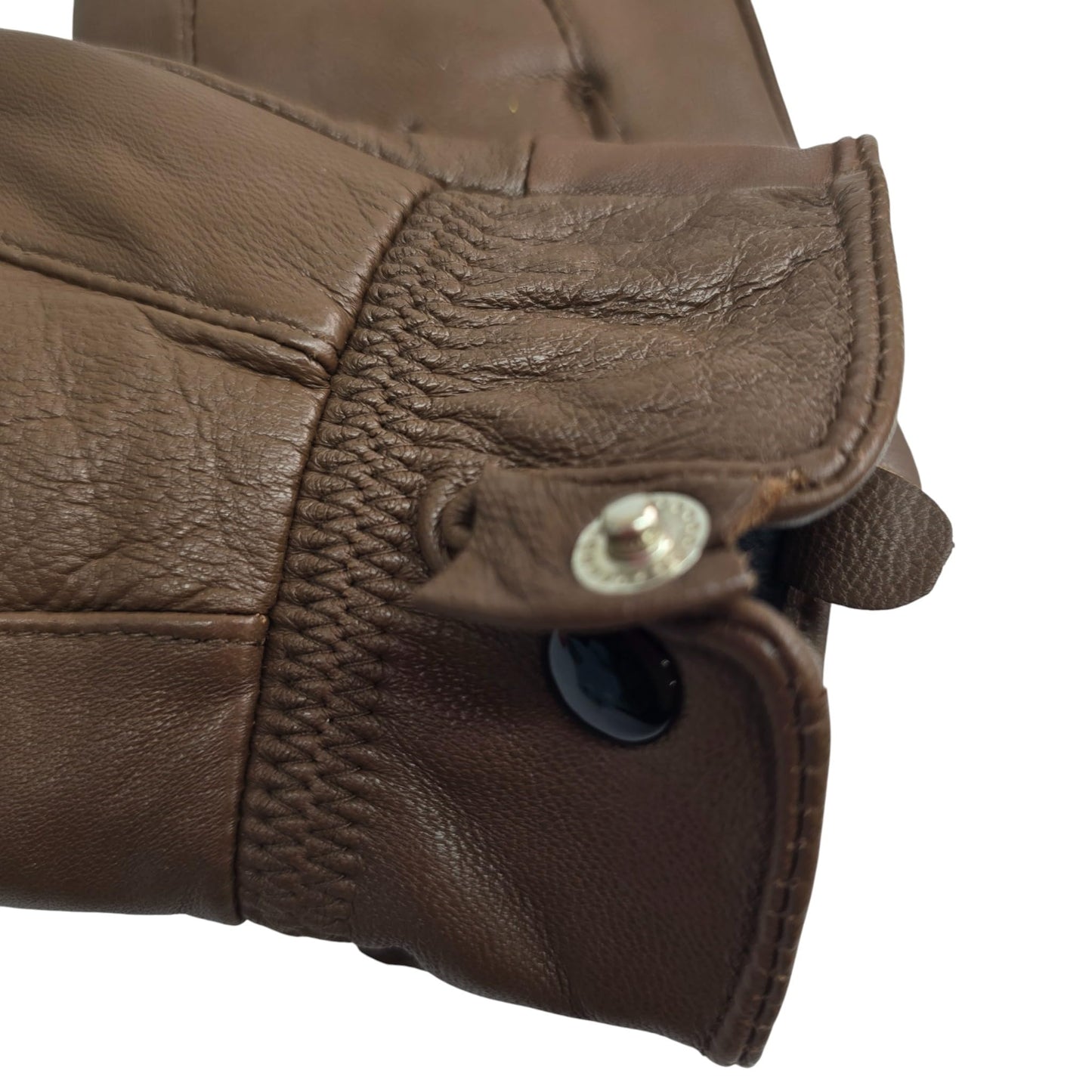 Womens Genuine Leather Gloves Fully Fleece Lined Winter Warm