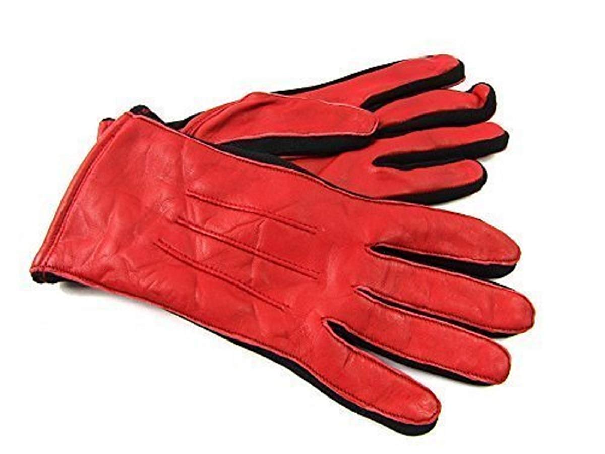 Ladies Genuine Leather Gloves Lined