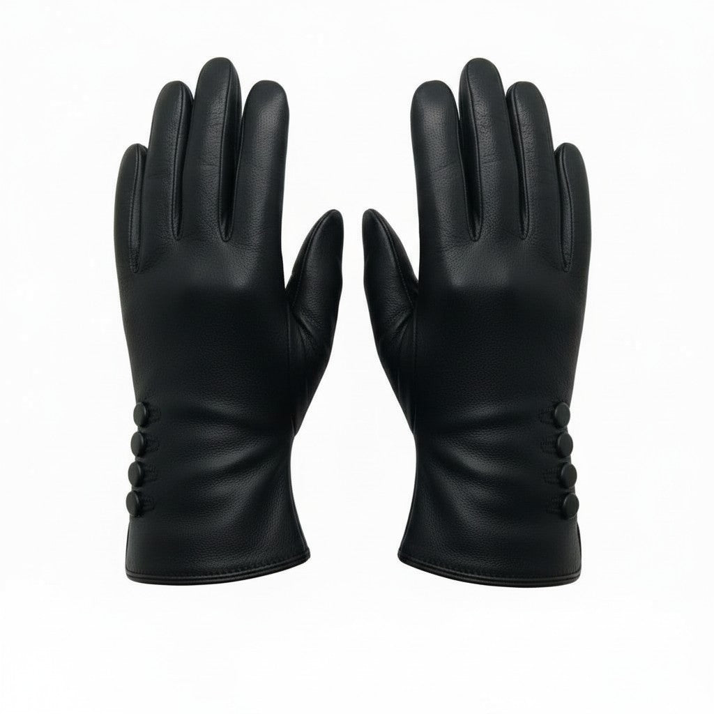 Womens Premium Quality Genuine Super Soft Real Leather Gloves Different Colours