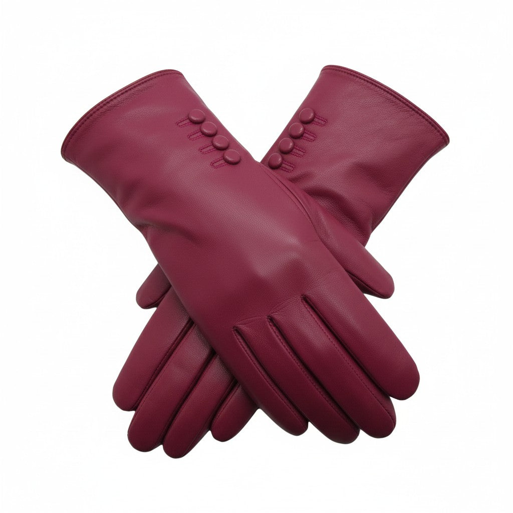 Womens Premium Quality Genuine Super Soft Real Leather Gloves Different Colours