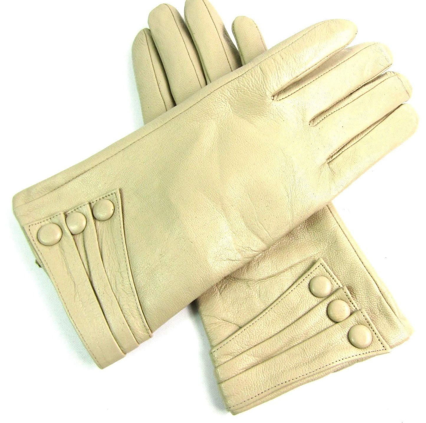 Womens Premium Genuine Leather Winter Gloves