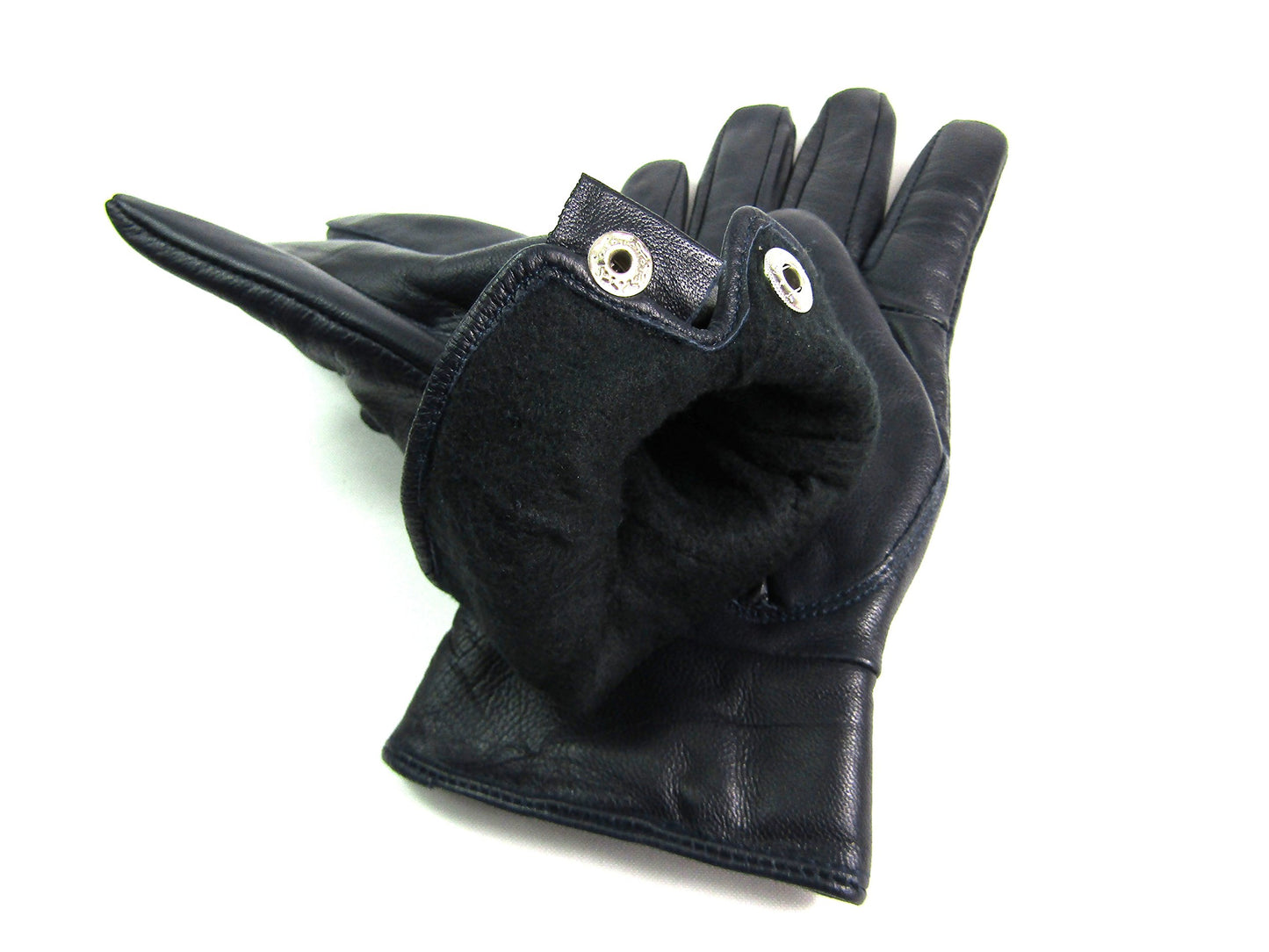 Womens Genuine Leather Gloves Fully Fleece Lined Winter Warm