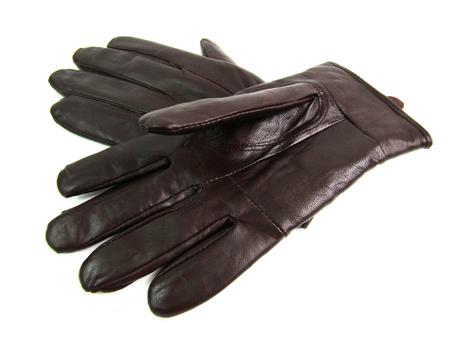 Womens Genuine Leather Gloves Fully Fleece Lined Winter Warm