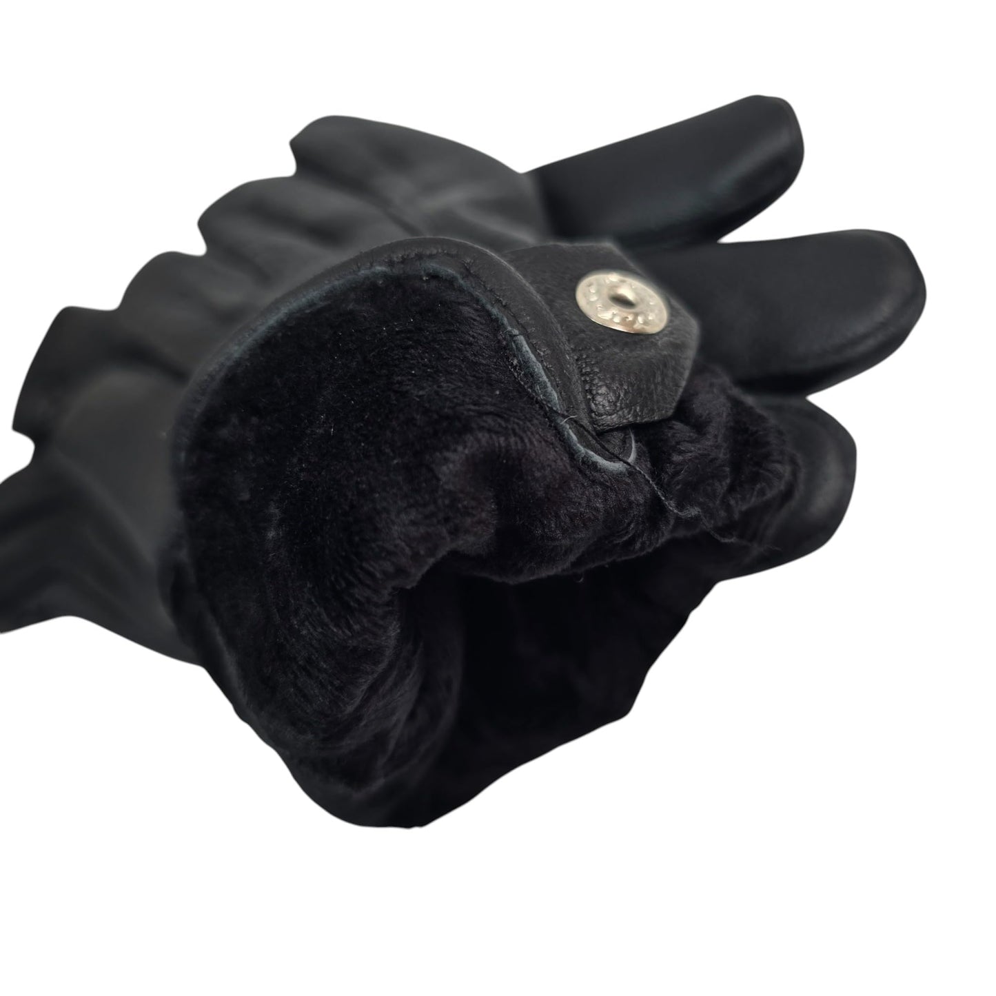 Womens Genuine Leather Gloves Fully Fleece Lined Winter Warm