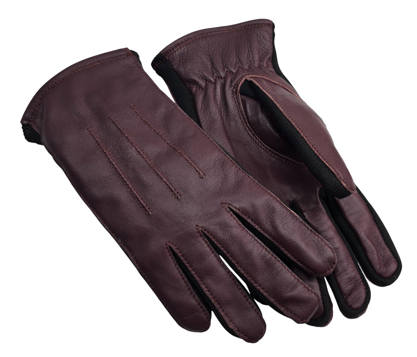 Ladies Genuine Leather Gloves Lined