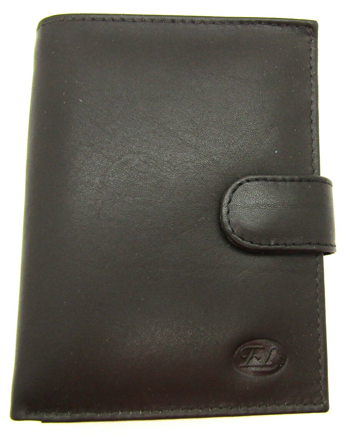 New Mens Ladies New Premium Quality Soft Genuine Leather Dark Brown Wallet Purse