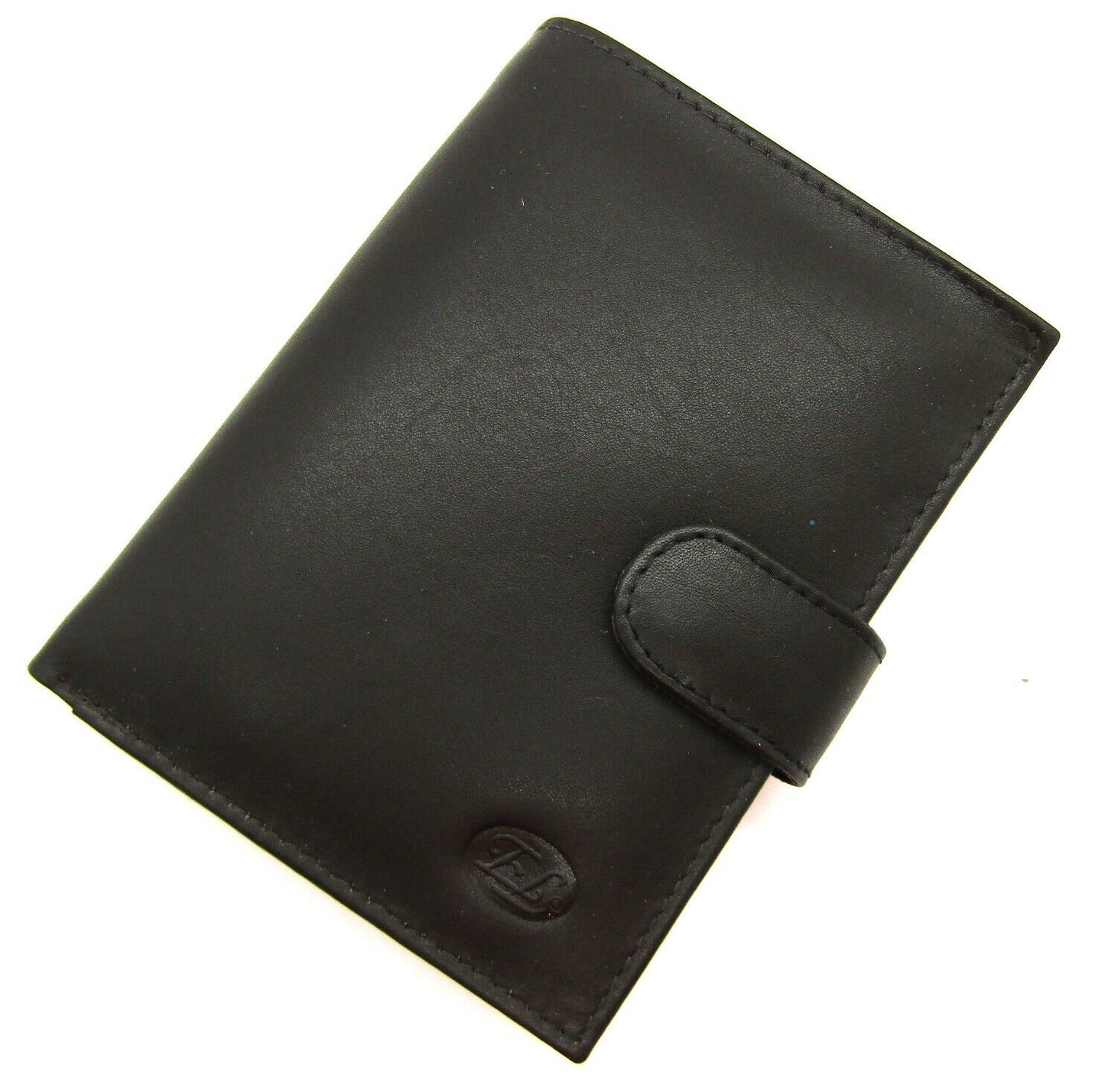 New Mens Ladies New Premium Quality Soft Genuine Leather Dark Brown Wallet Purse