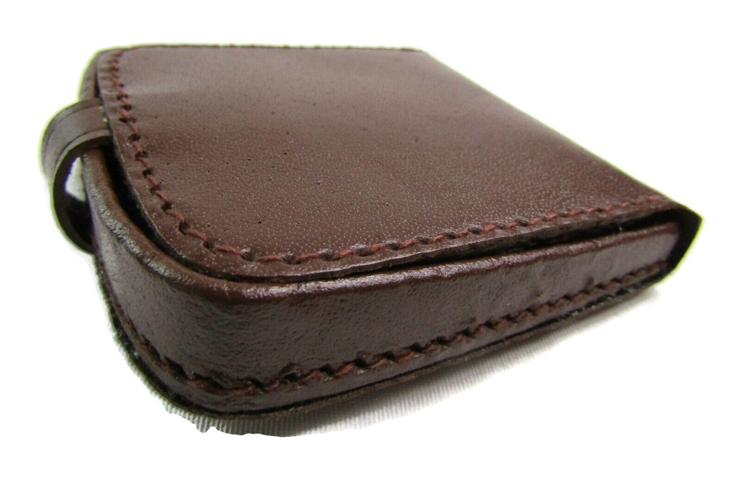 Mens Ladies High Quality Real Leather Coin Pouch Tray Wallet Notes Purse Change