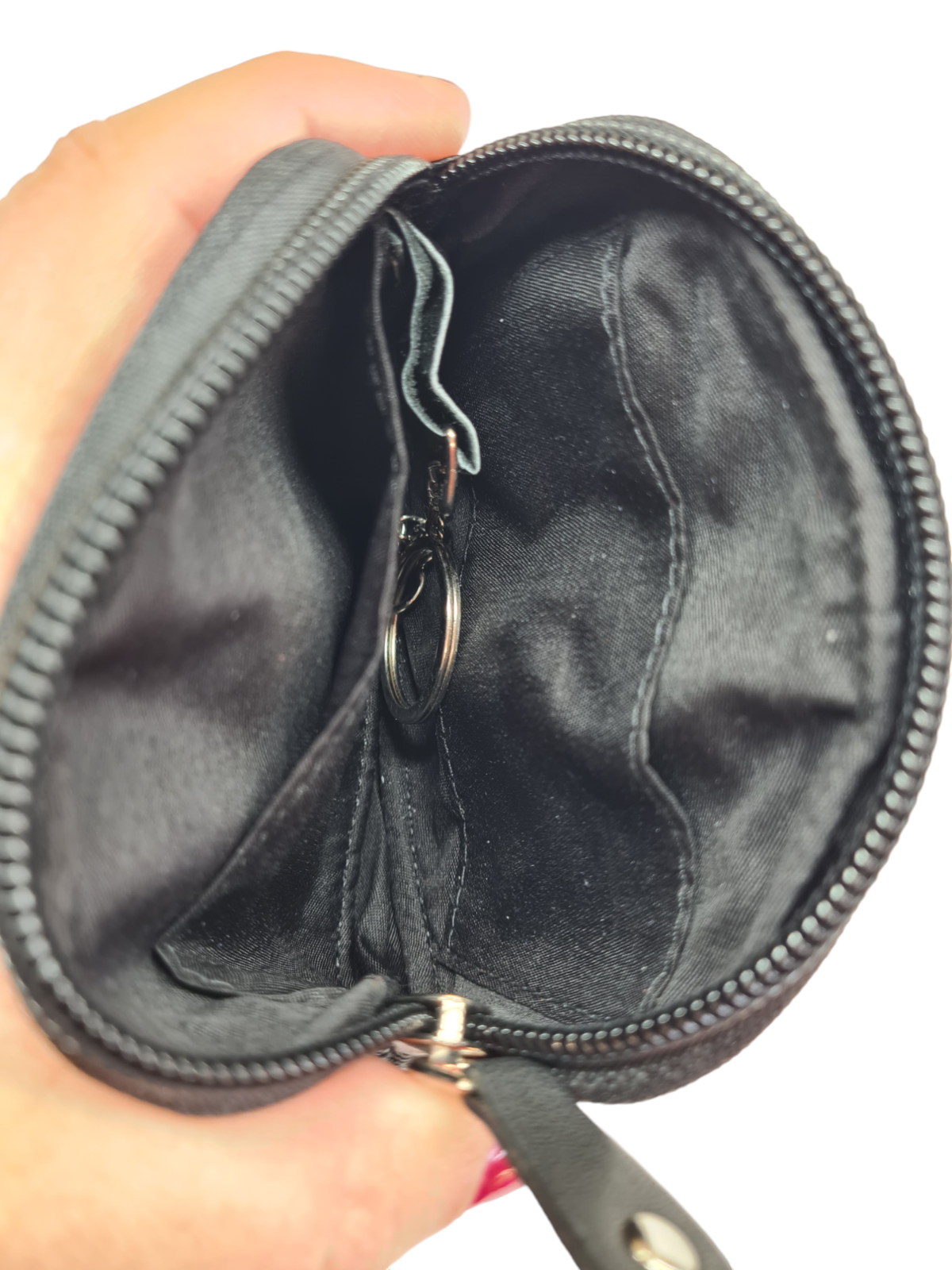 New Unisex Real Soft Leather Coin Pouch Purse Wallet Key Holder