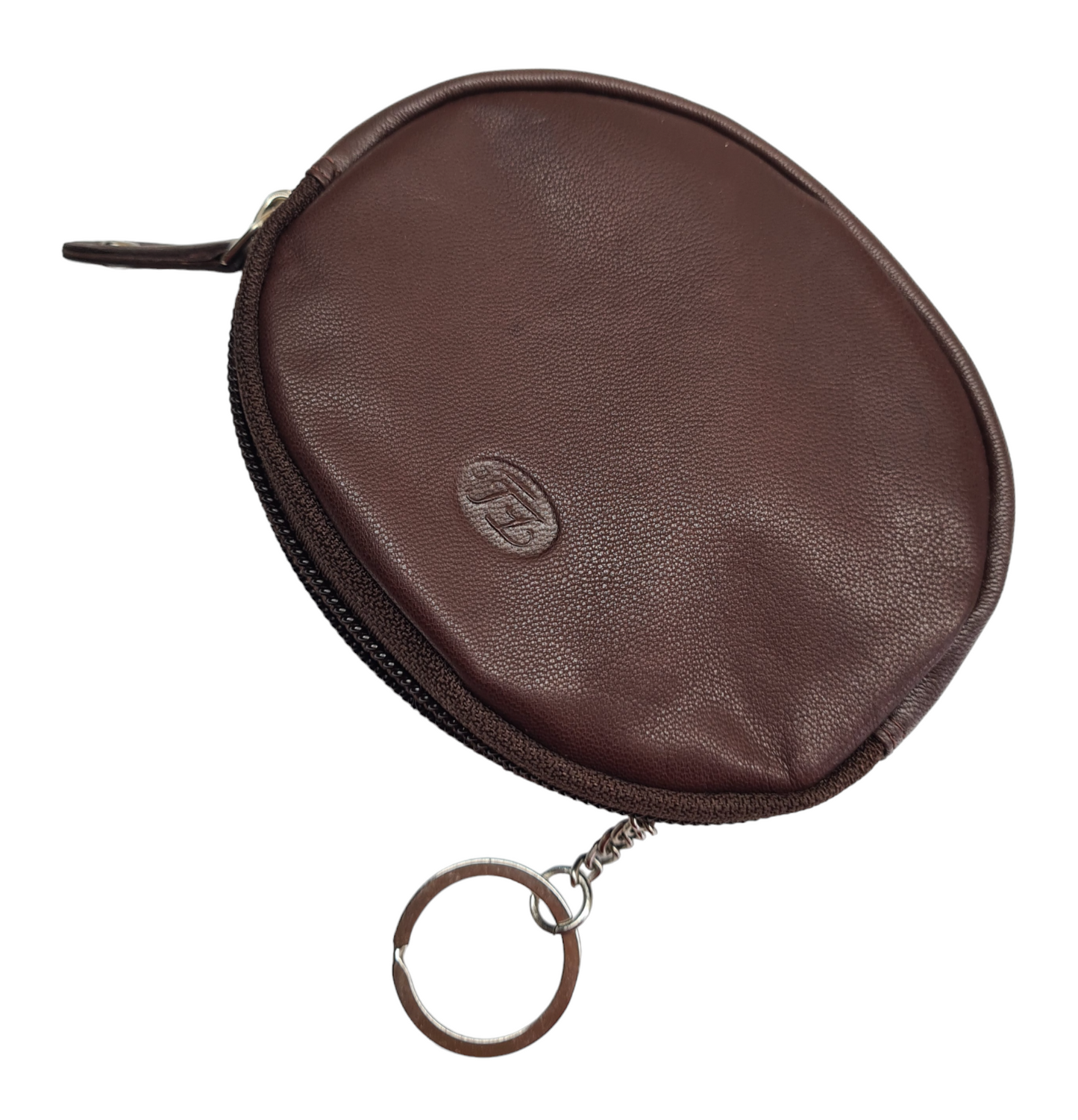 New Unisex Real Soft Leather Coin Pouch Purse Wallet Key Holder