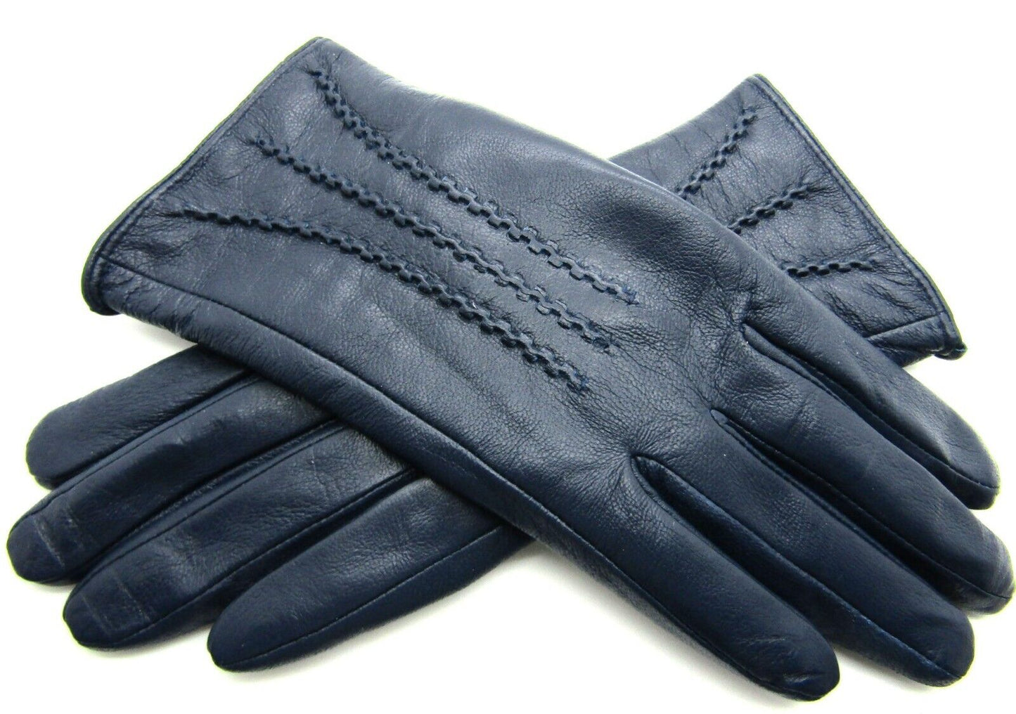 Ladies Womens Premium Quality Real Super Soft Leather Gloves Lined Winter Warm