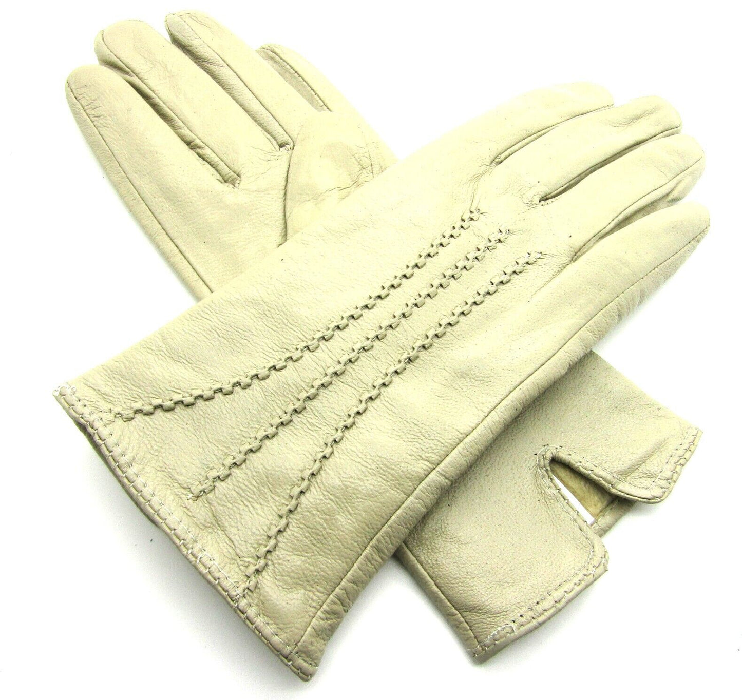 Ladies Womens Premium Quality Real Super Soft Leather Gloves Lined Winter Warm