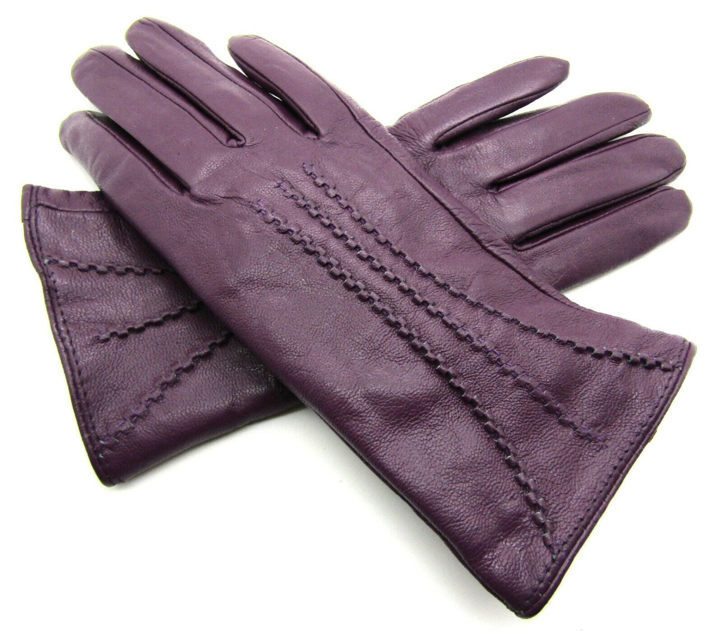 Ladies Womens Premium Quality Real Super Soft Leather Gloves Lined Winter Warm