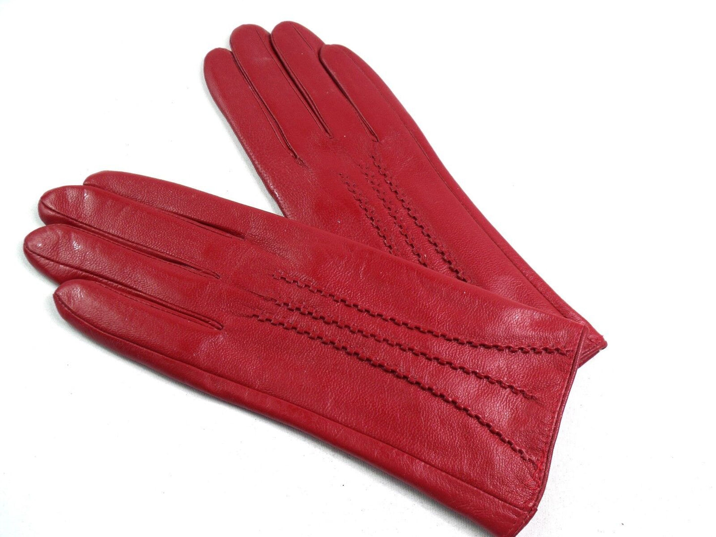 Ladies Womens Premium Quality Real Super Soft Leather Gloves Lined Winter Warm