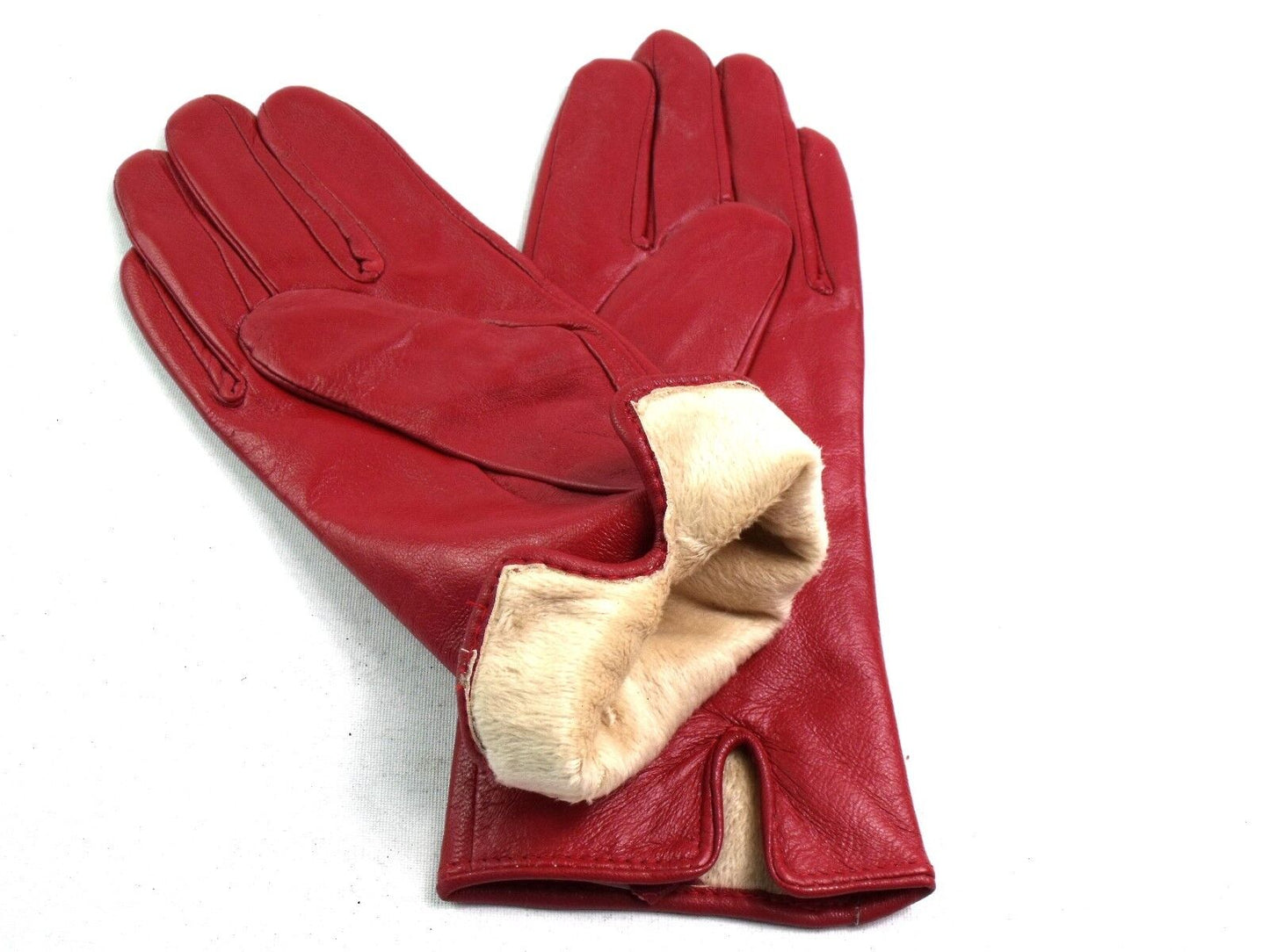 Ladies Womens Premium Quality Real Super Soft Leather Gloves Lined Winter Warm