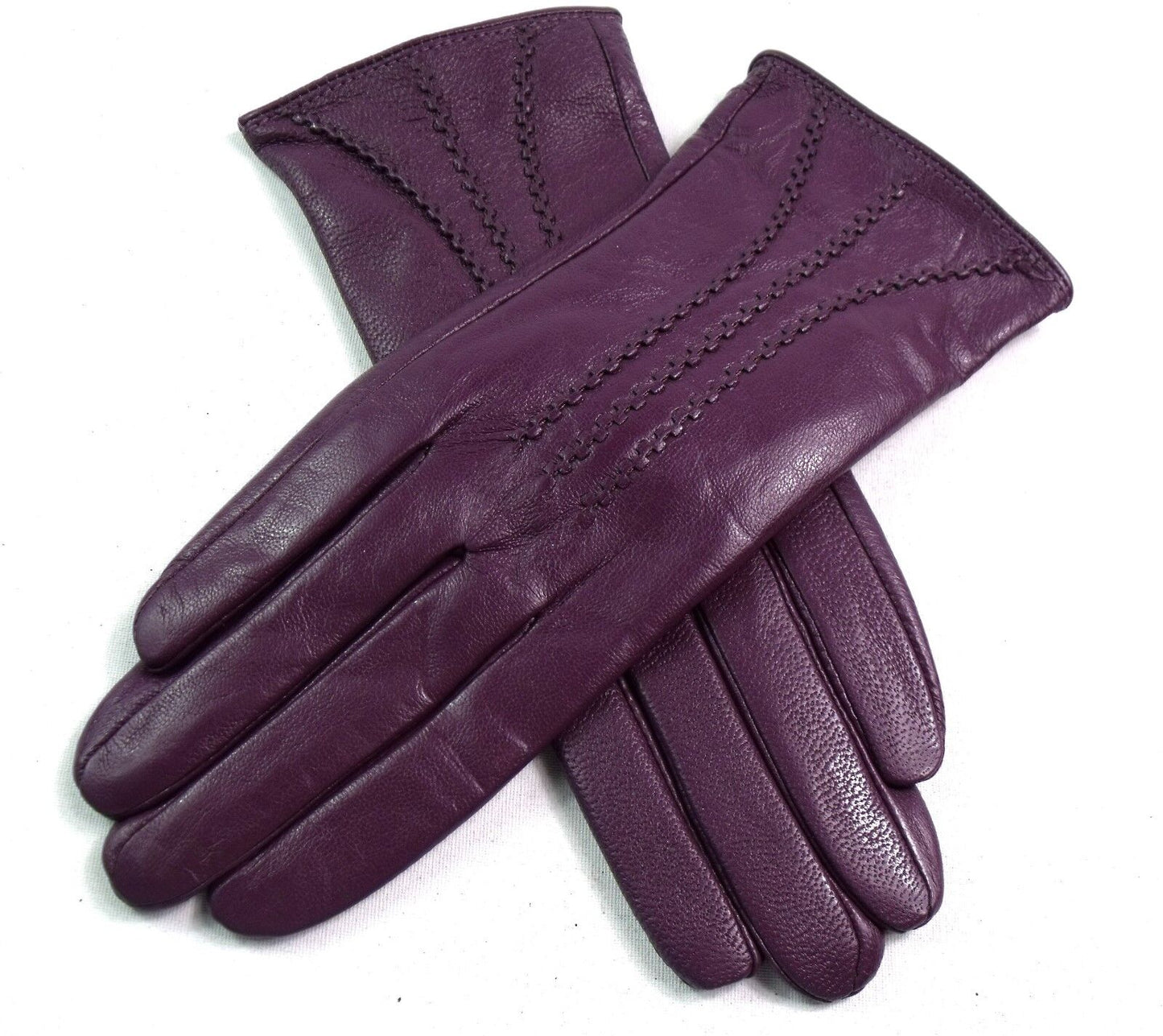 Ladies Womens Premium Quality Real Super Soft Leather Gloves Lined Winter Warm