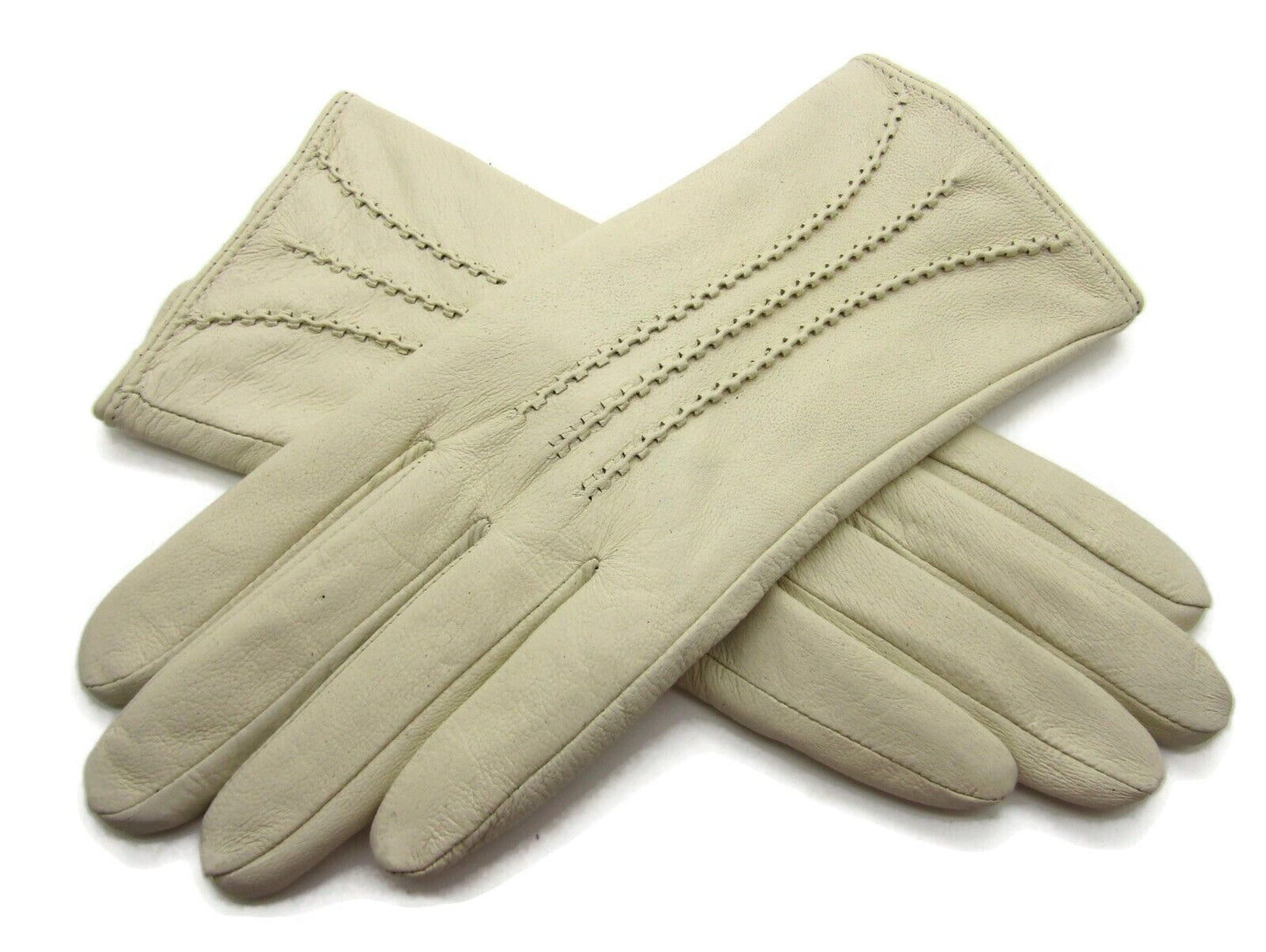 Ladies Womens Premium Quality Real Super Soft Leather Gloves Lined Winter Warm