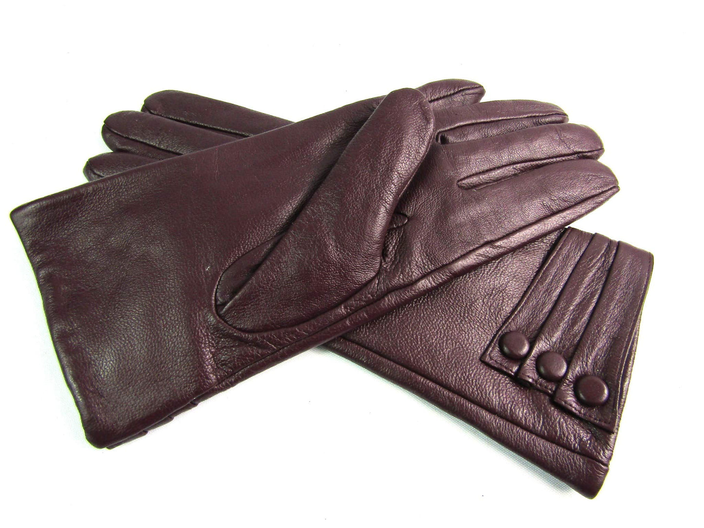 Womens Premium Genuine Leather Winter Gloves