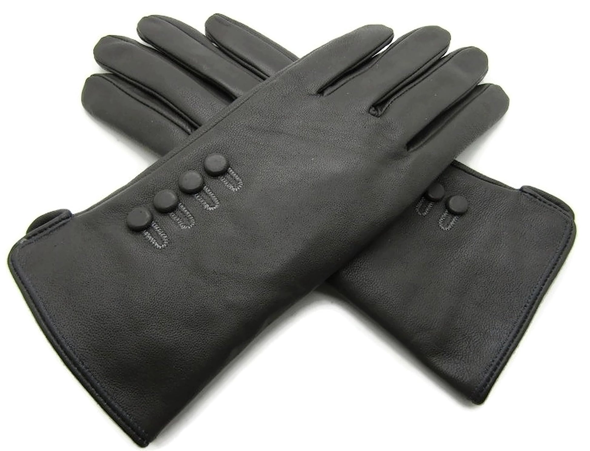 Womens Genuine Soft Leather Gloves Fully Lined Gift Boxed