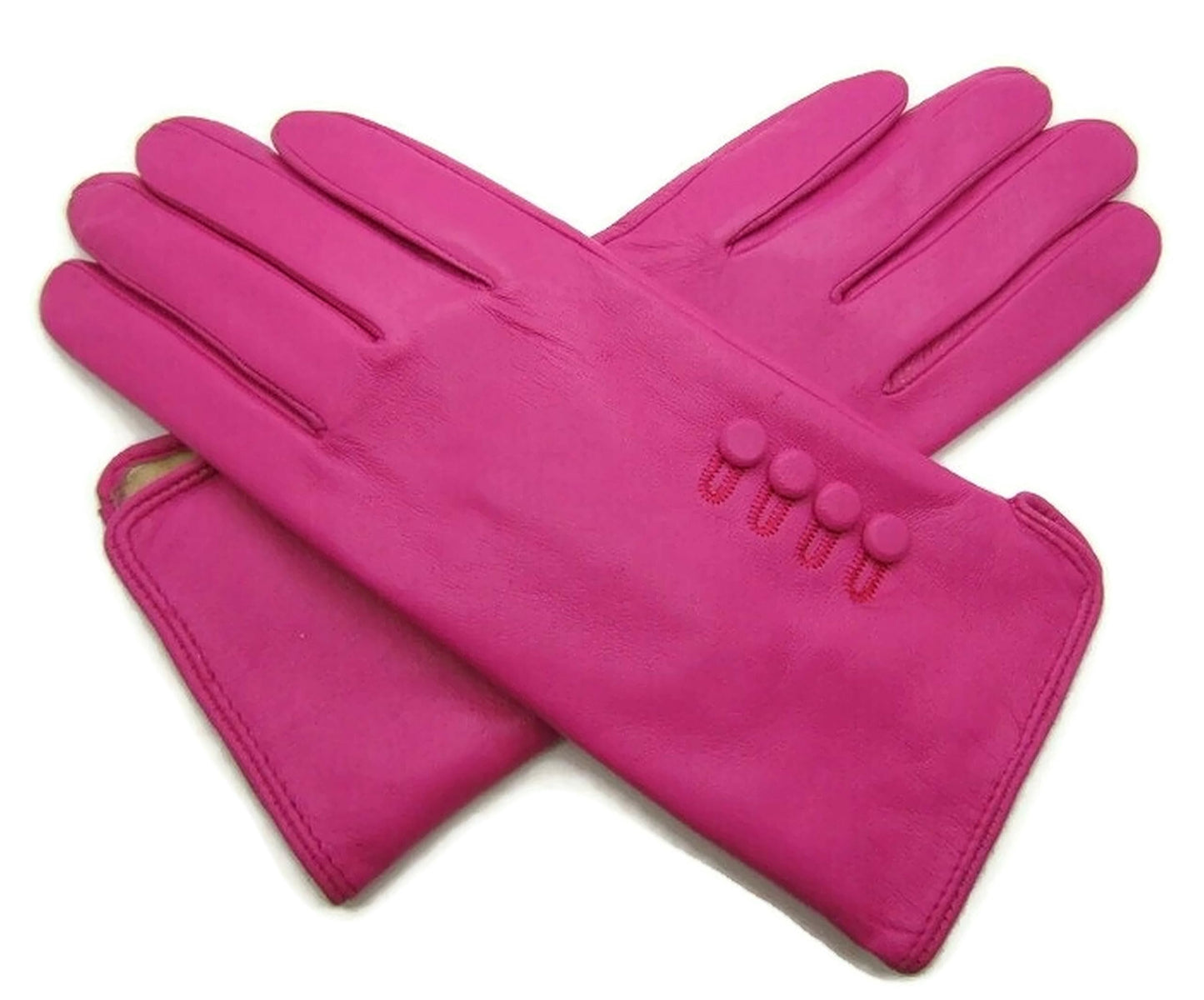 Womens Genuine Soft Leather Gloves Fully Lined Gift Boxed