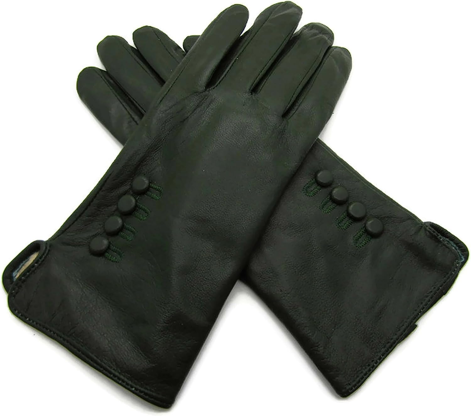 Womens Genuine Soft Leather Gloves Fully Lined