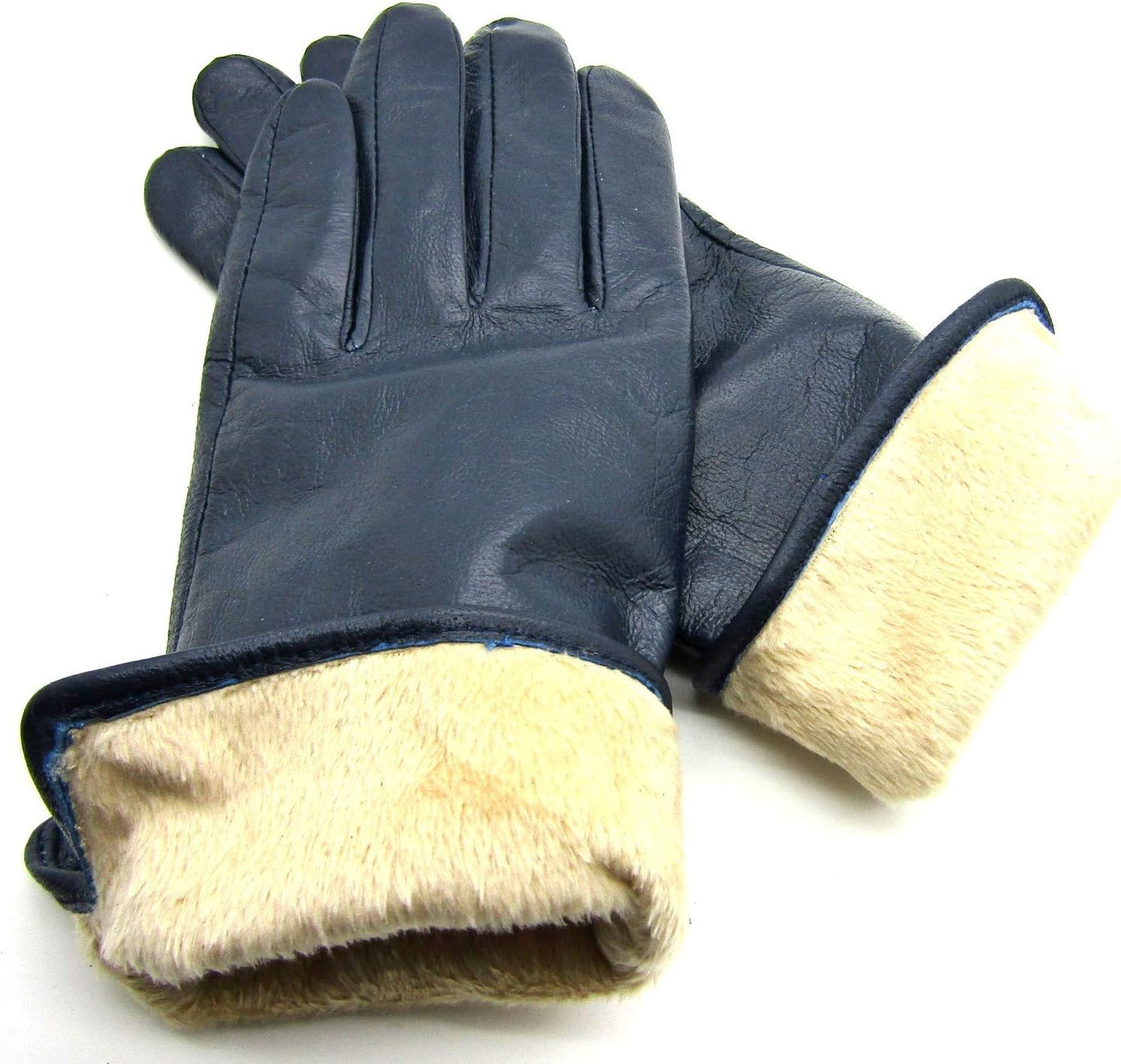 New Womens Real Soft Leather Gloves Gift Boxed