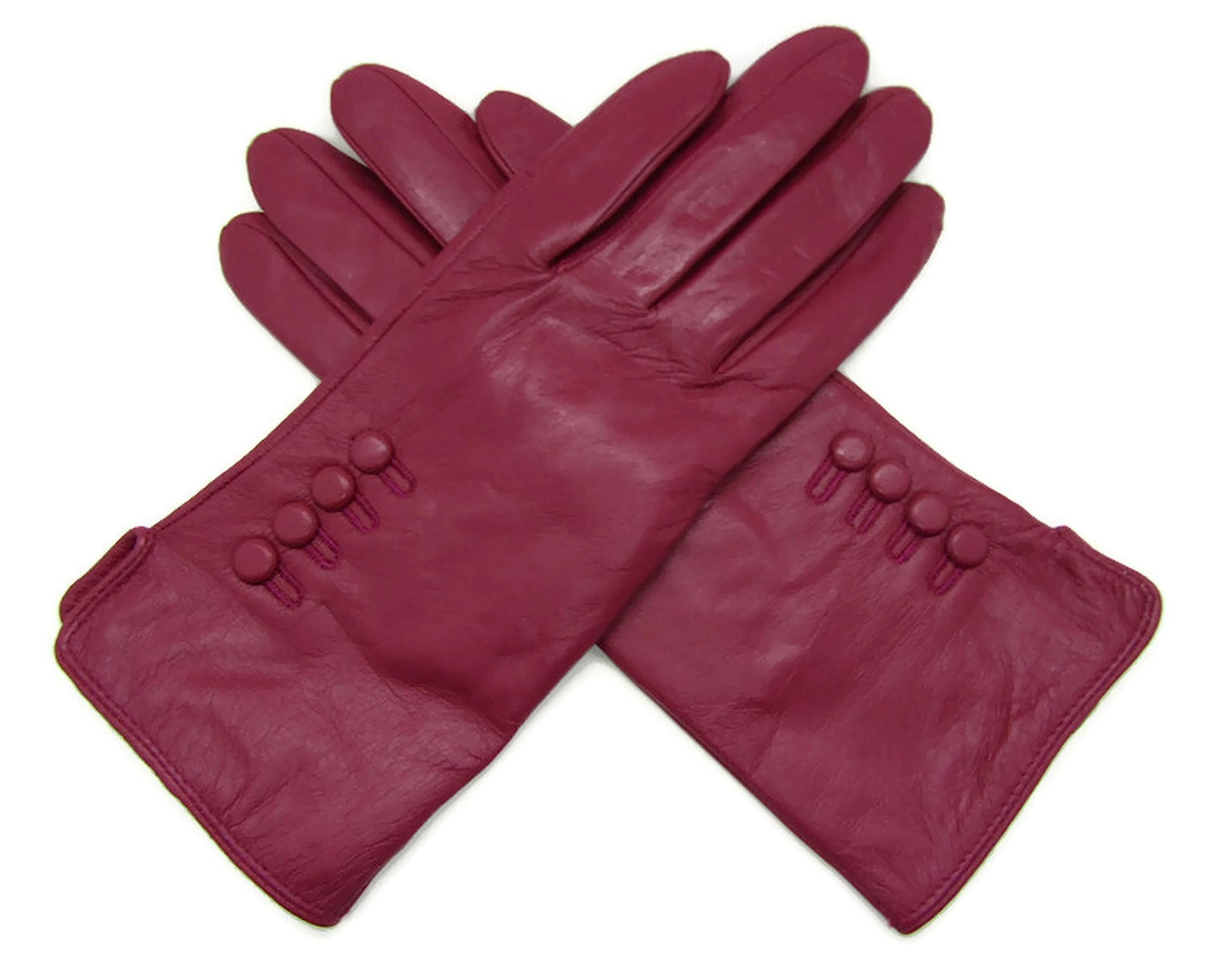 Womens Genuine Soft Leather Gloves Fully Lined