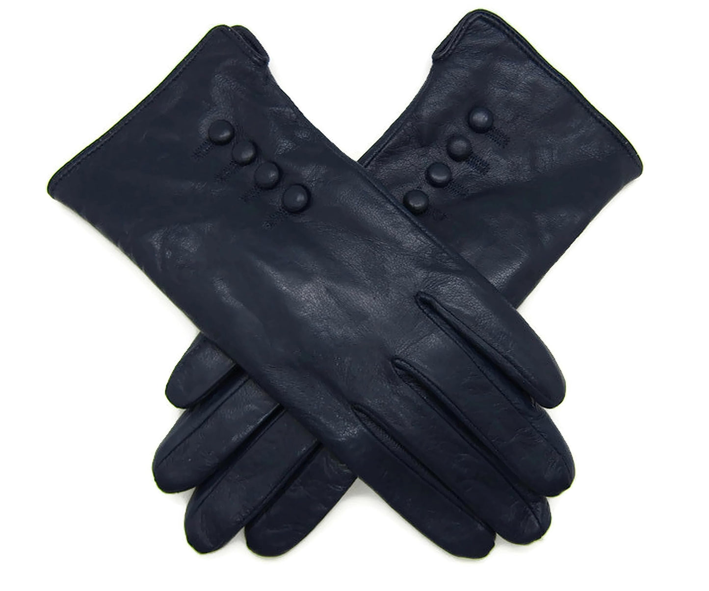 Womens Genuine Soft Leather Gloves Fully Lined