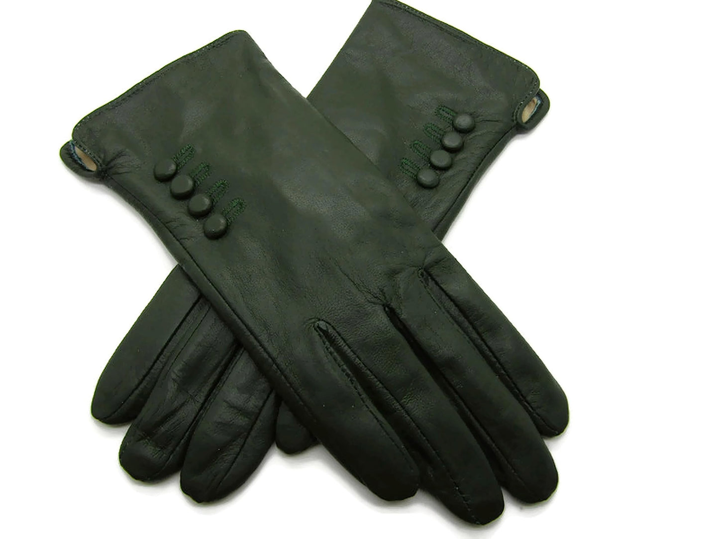 Womens Genuine Soft Leather Gloves Fully Lined