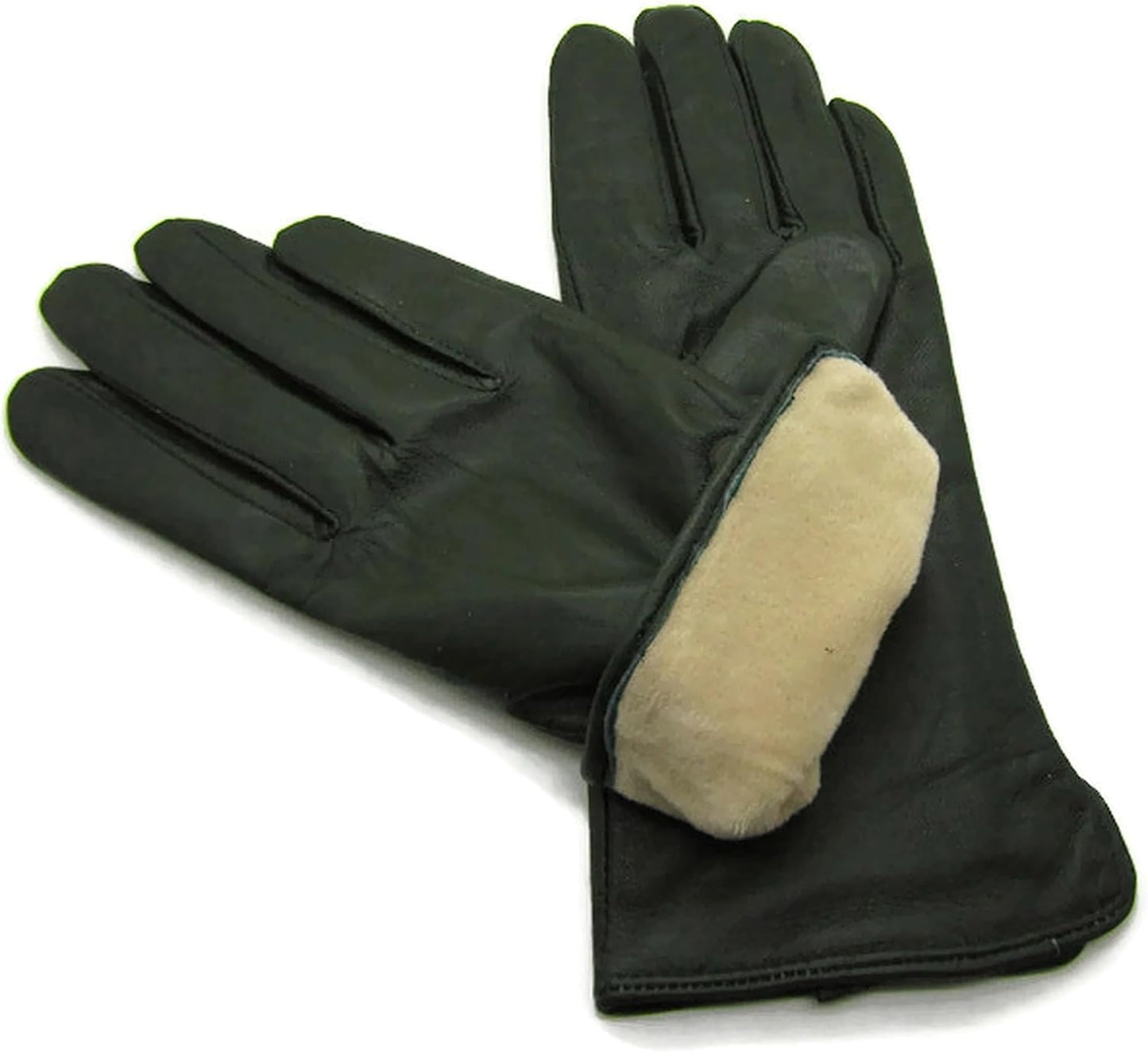 Womens Genuine Soft Leather Gloves Fully Lined