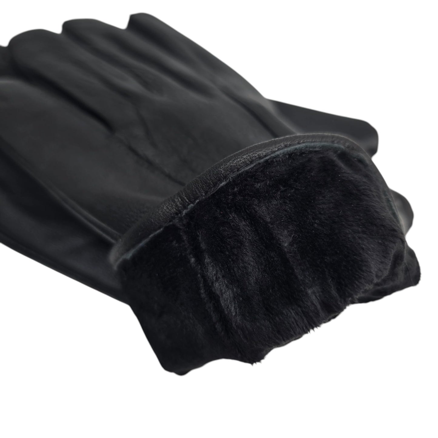 Womens Genuine Leather Gloves Fully Fleece Lined Winter Warm