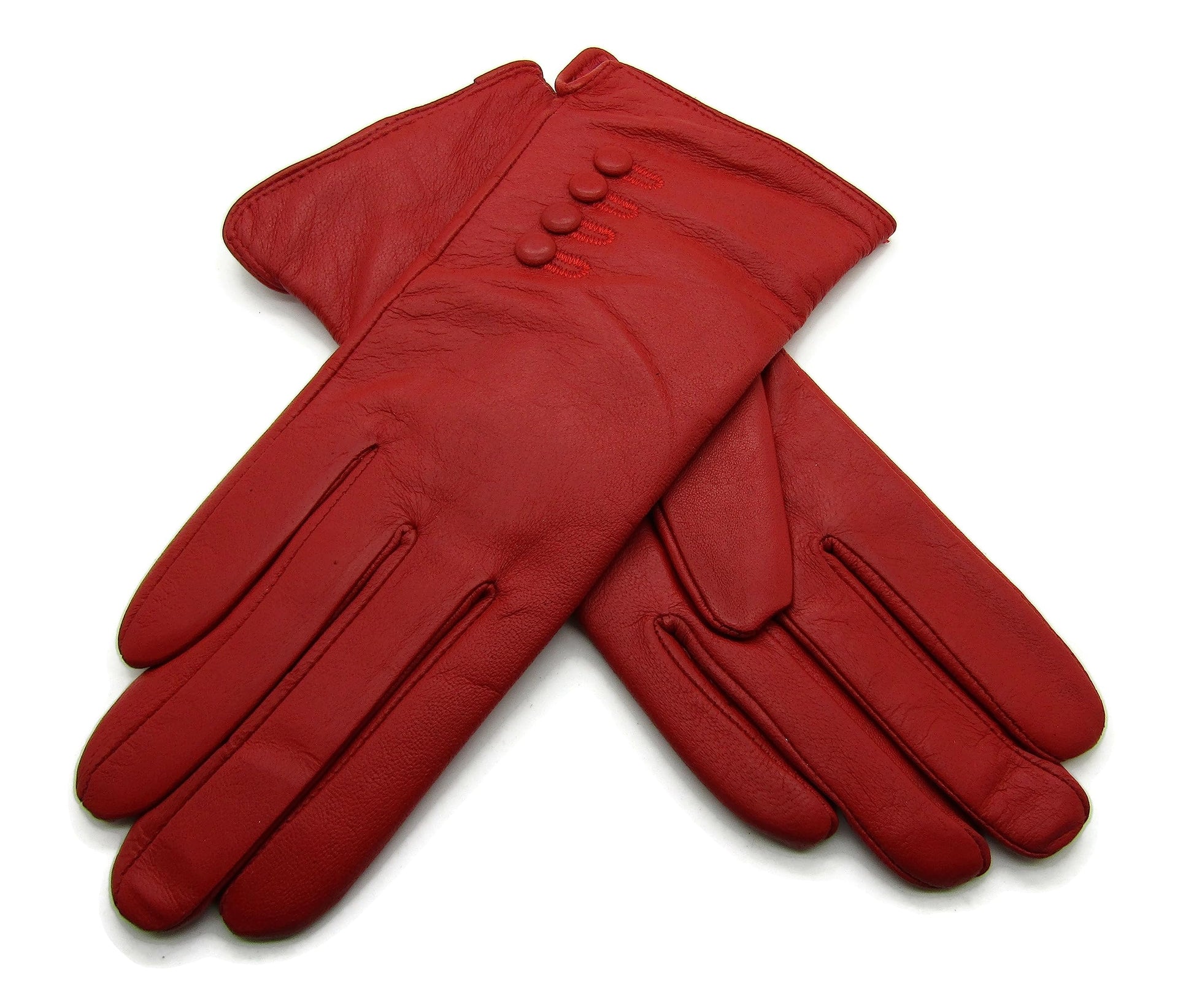 Womens Genuine Soft Leather Gloves Fully Lined Gift Boxed