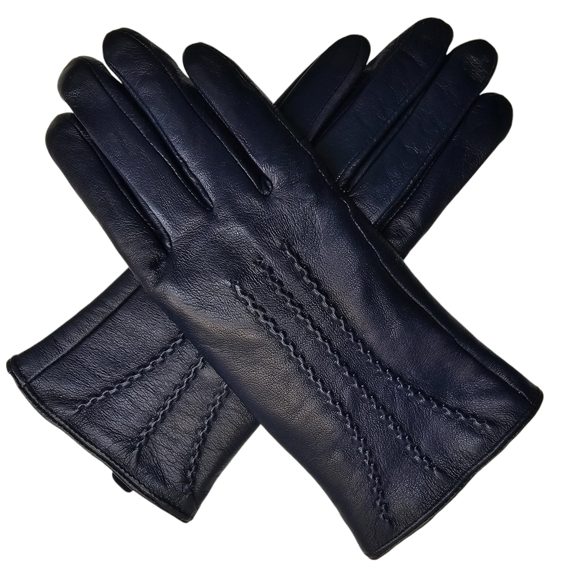 TheGloveHut Womens New Genuine Soft Leather Fully Lined Winter Gloves Gift Boxed