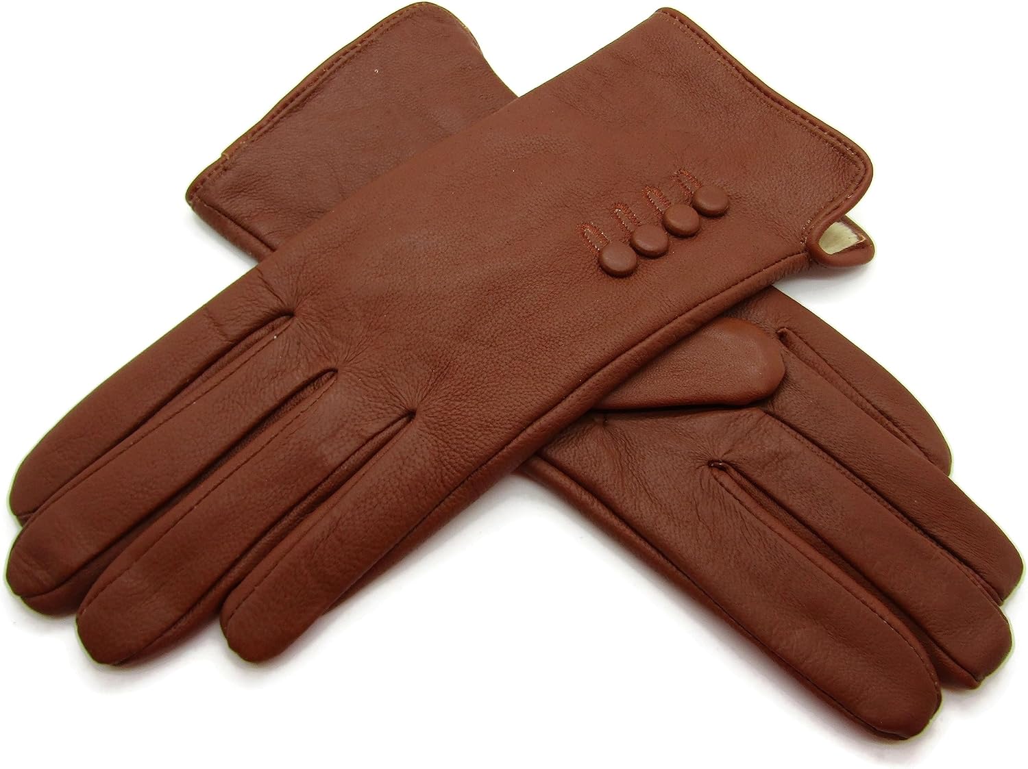 Womens Genuine Soft Leather Gloves Fully Lined Gift Boxed