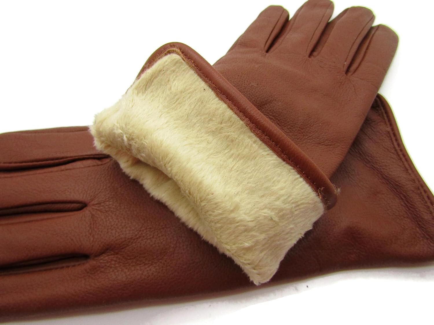 Womens Genuine Soft Leather Gloves Fully Lined Gift Boxed