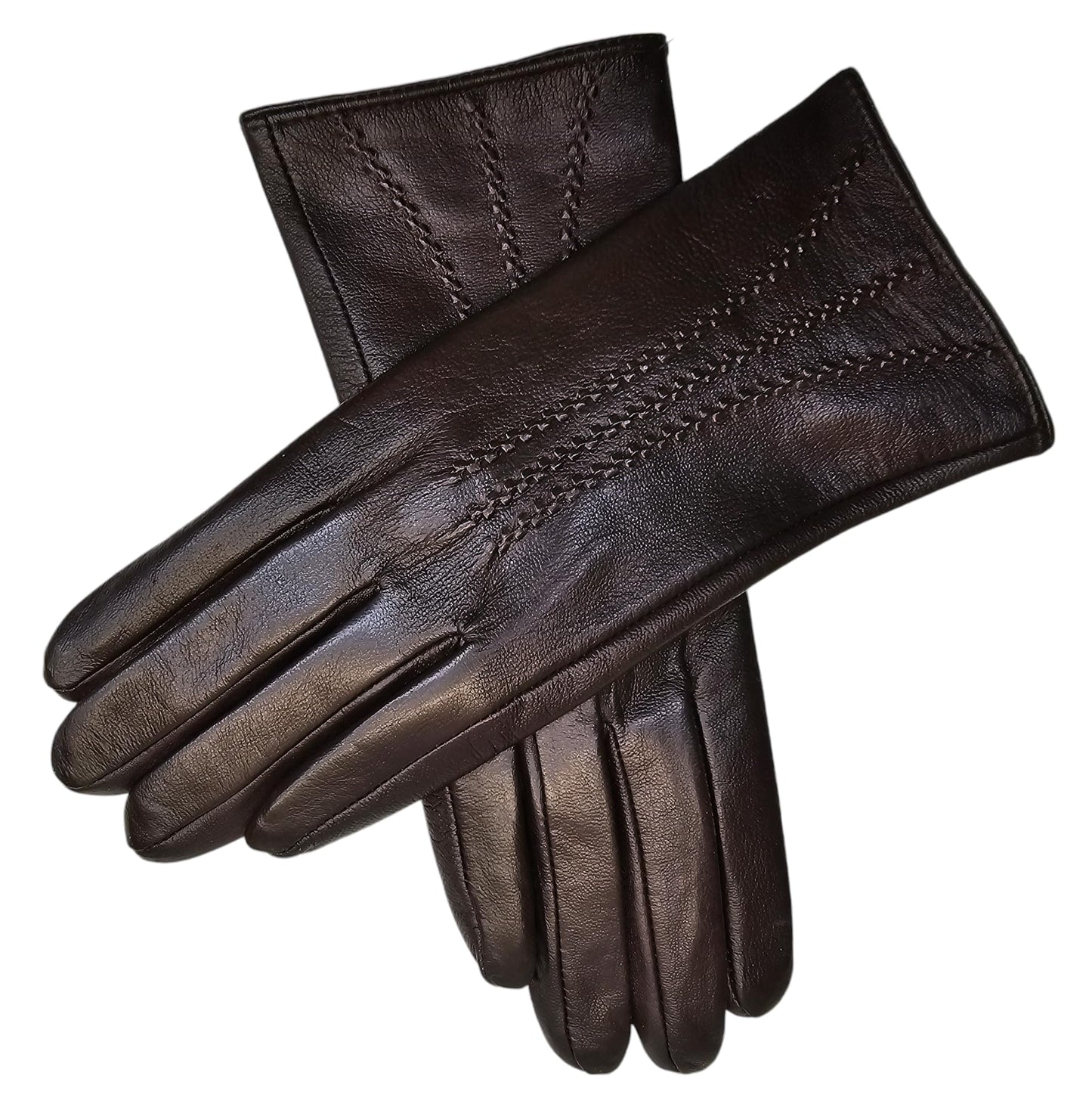 TheGloveHut Womens New Genuine Soft Leather Fully Lined Winter Gloves Gift Boxed