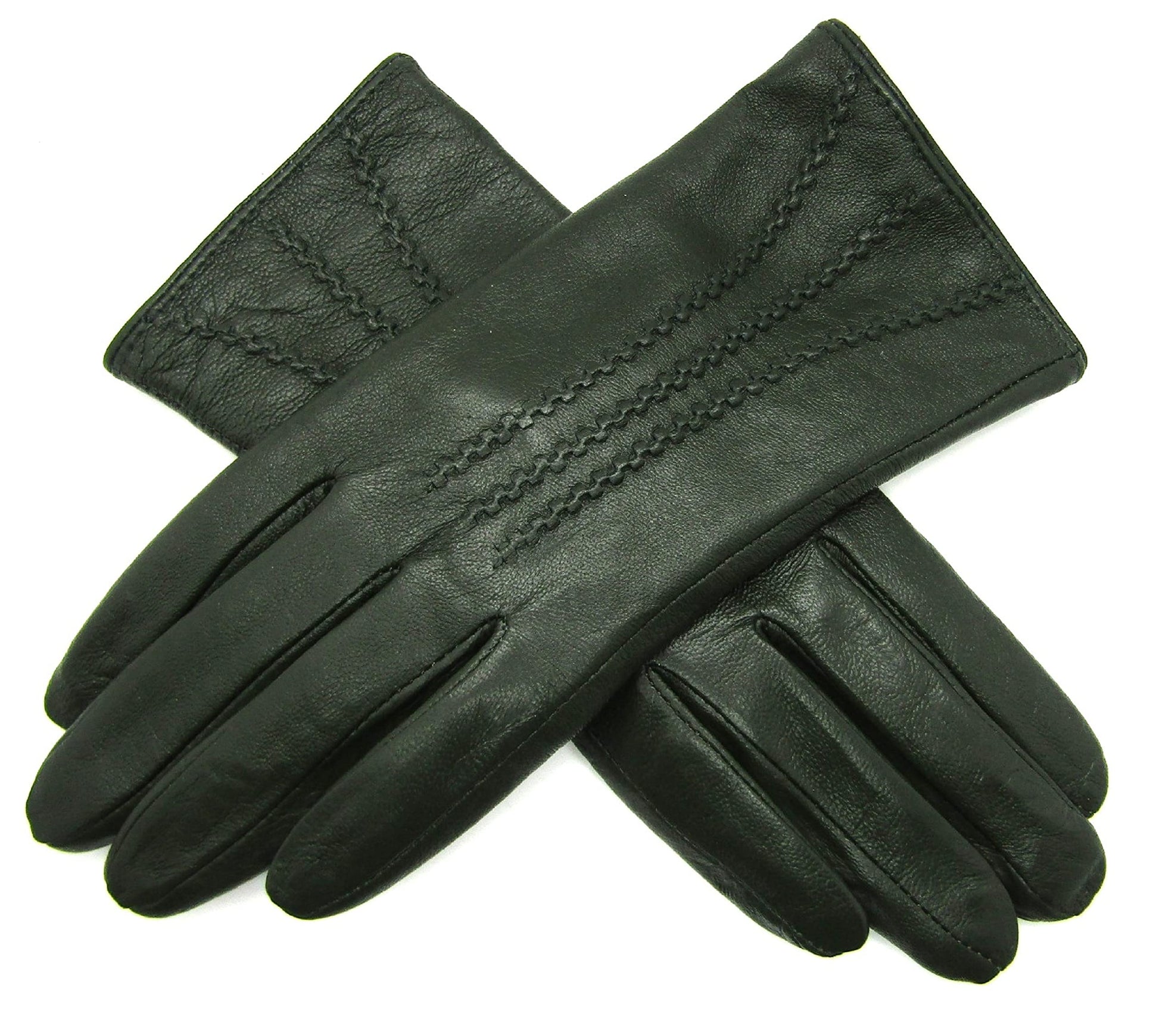 Womens New Genuine Soft Leather Fully Lined Winter Gloves